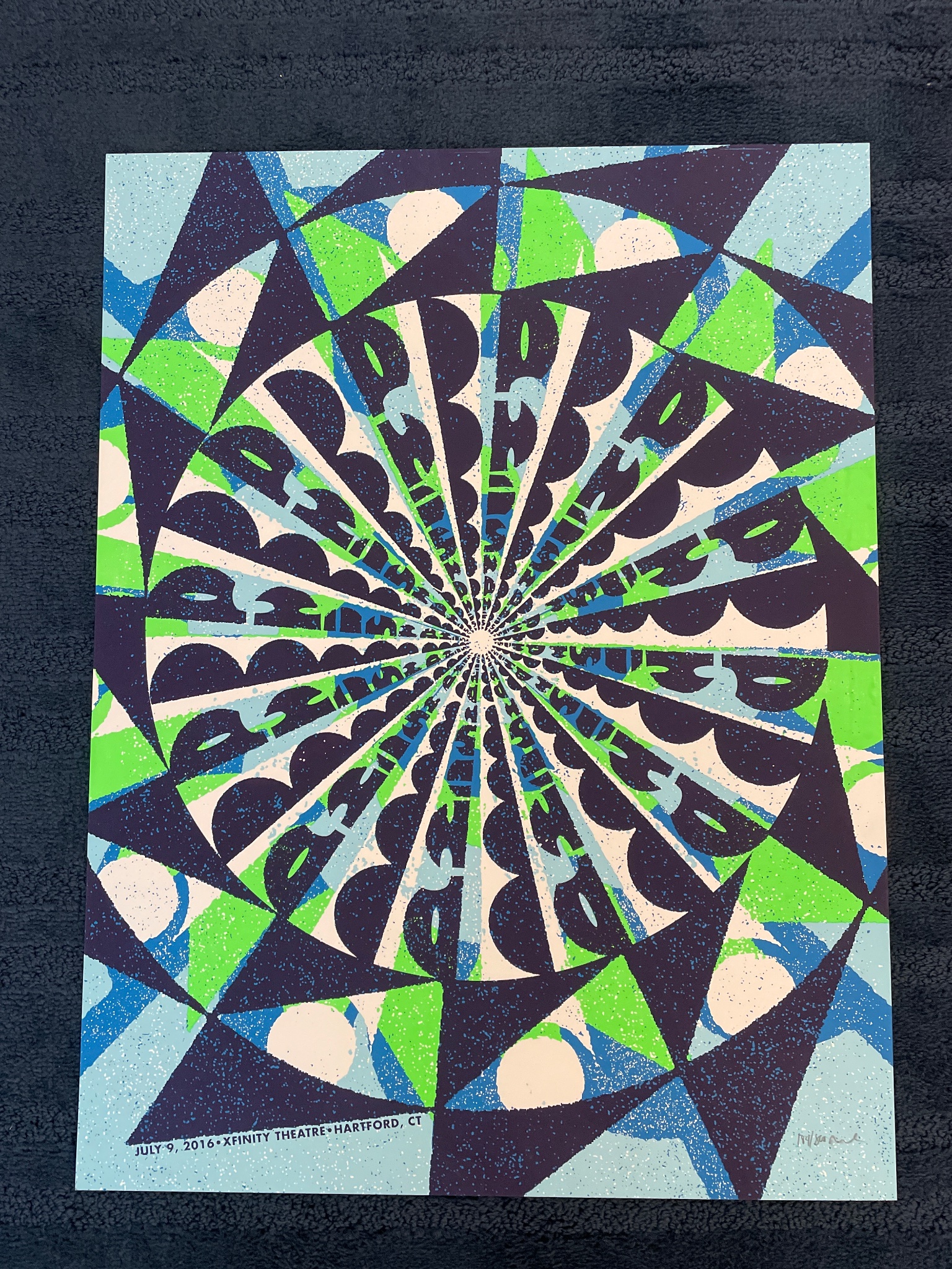 Phish poster by Nate Duval