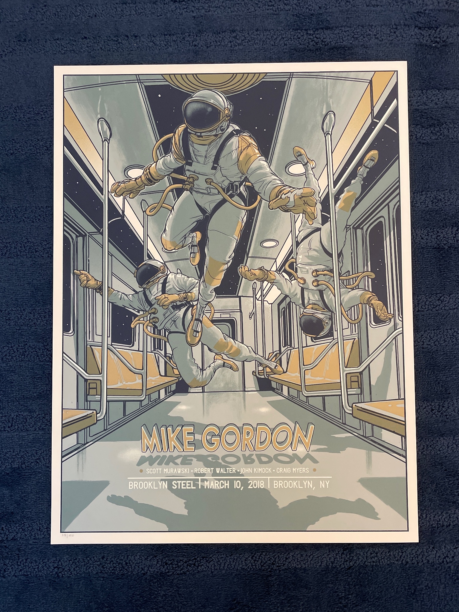 Mike Gordon poster by Rich Kelly