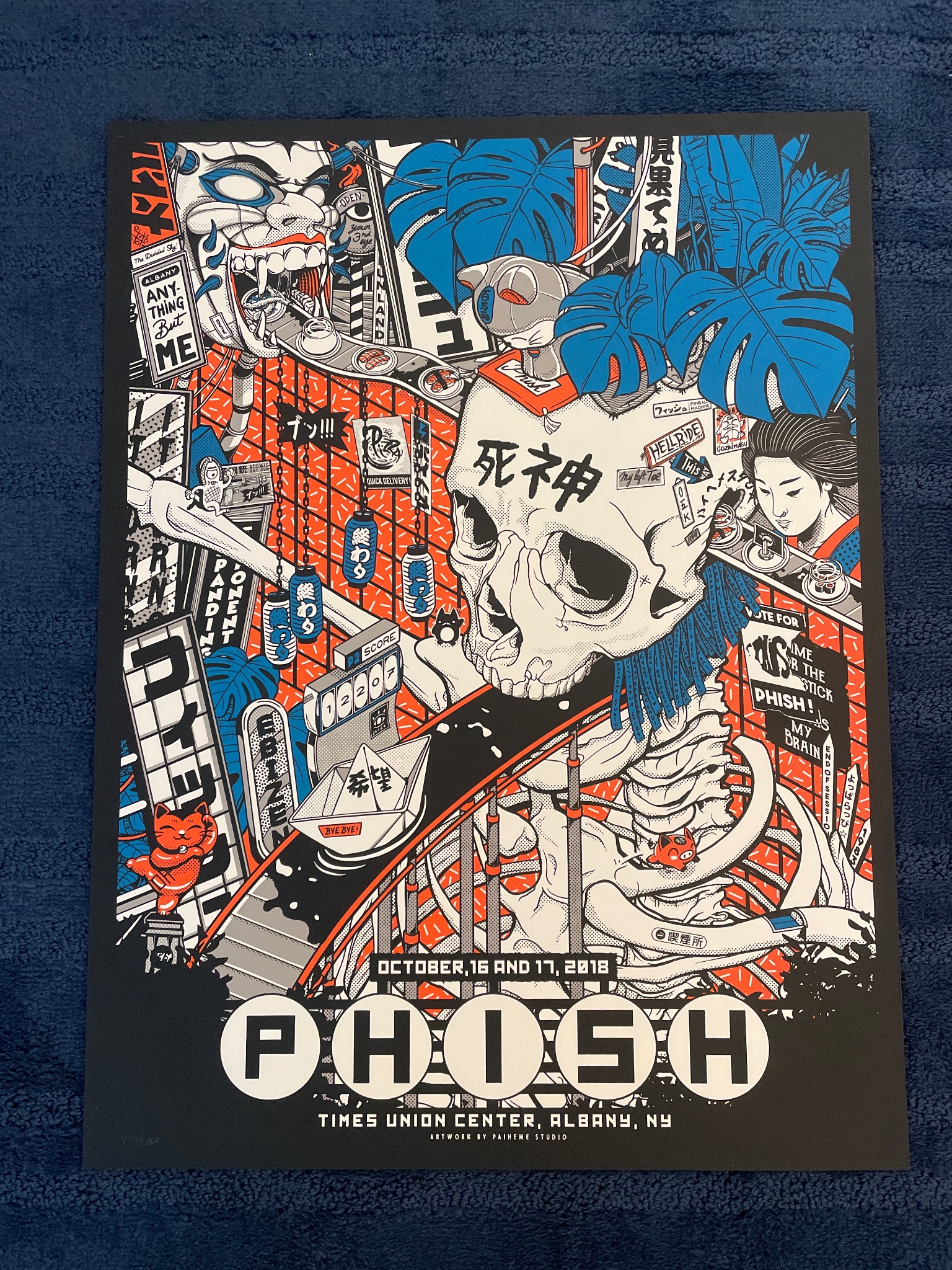 Phish poster by PAIHEME STUDIO