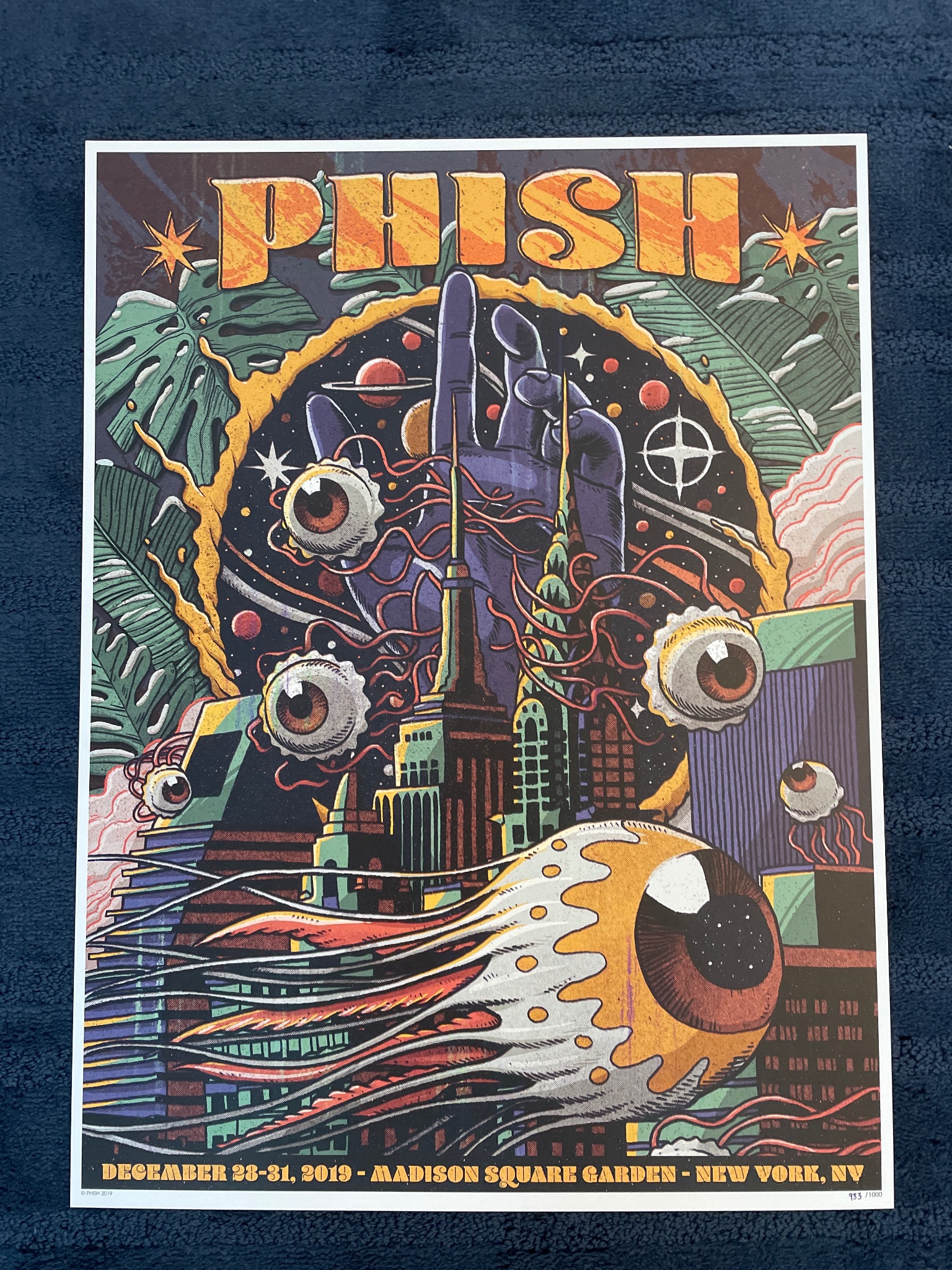 Phish poster by Pedro Correa