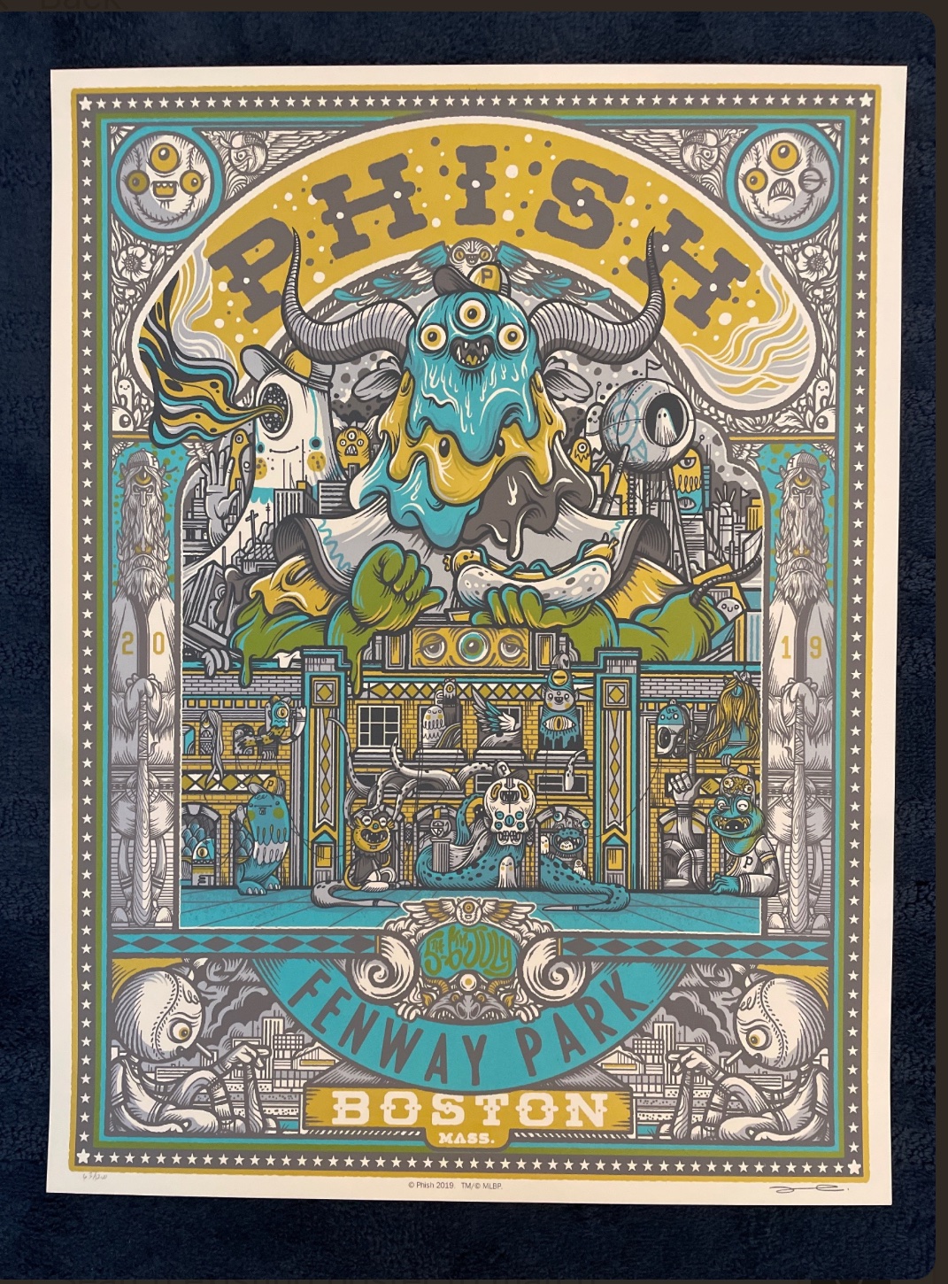 Phish poster by Drew Millward