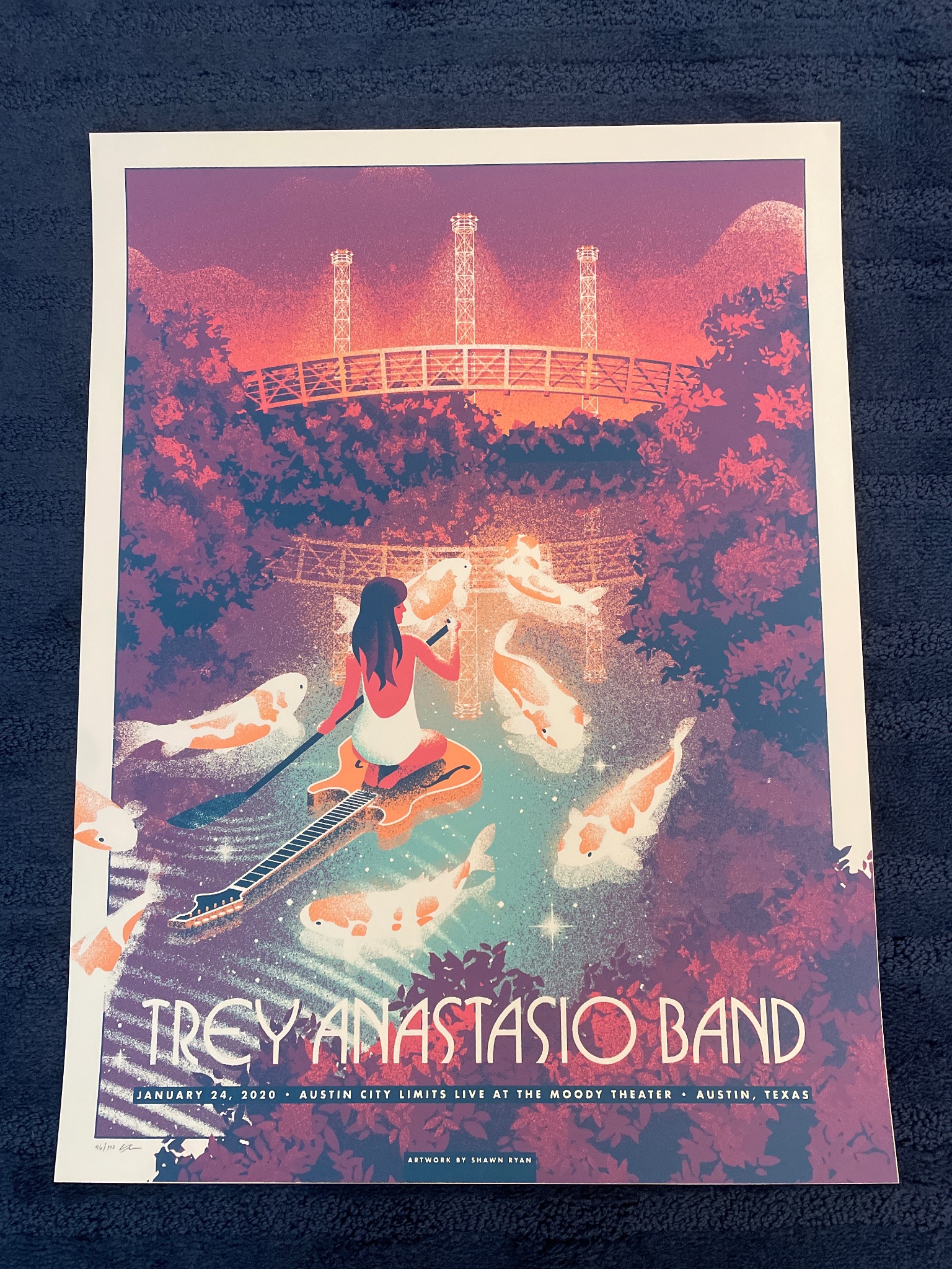 Trey Anastasio Band poster by Shawn Ryan