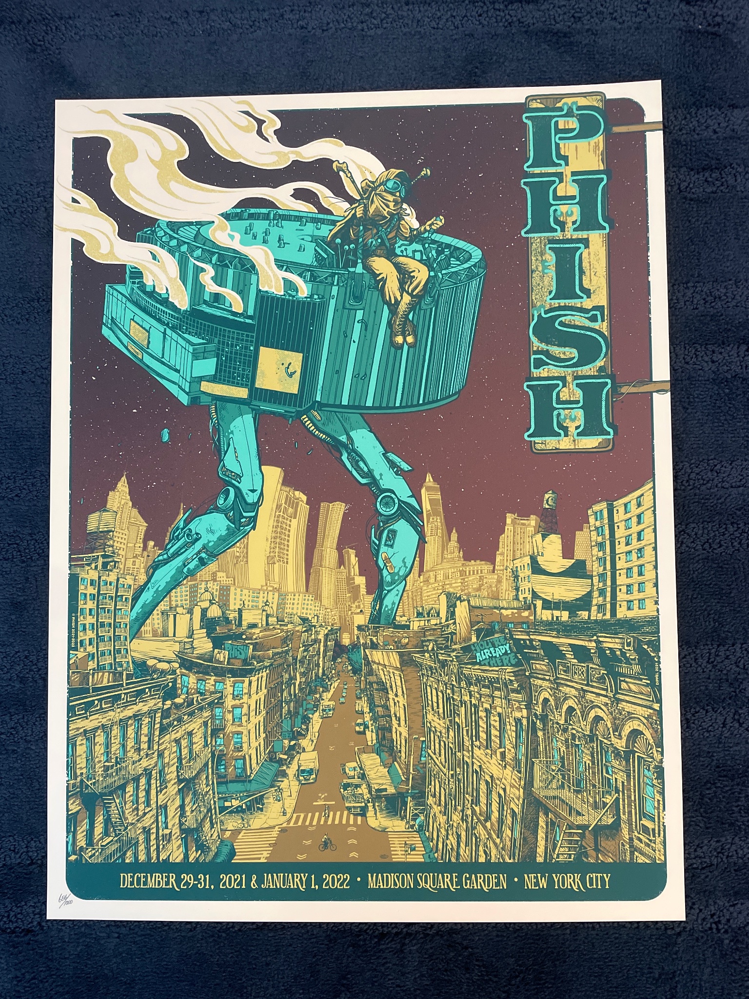Phish poster by 1000 Styles