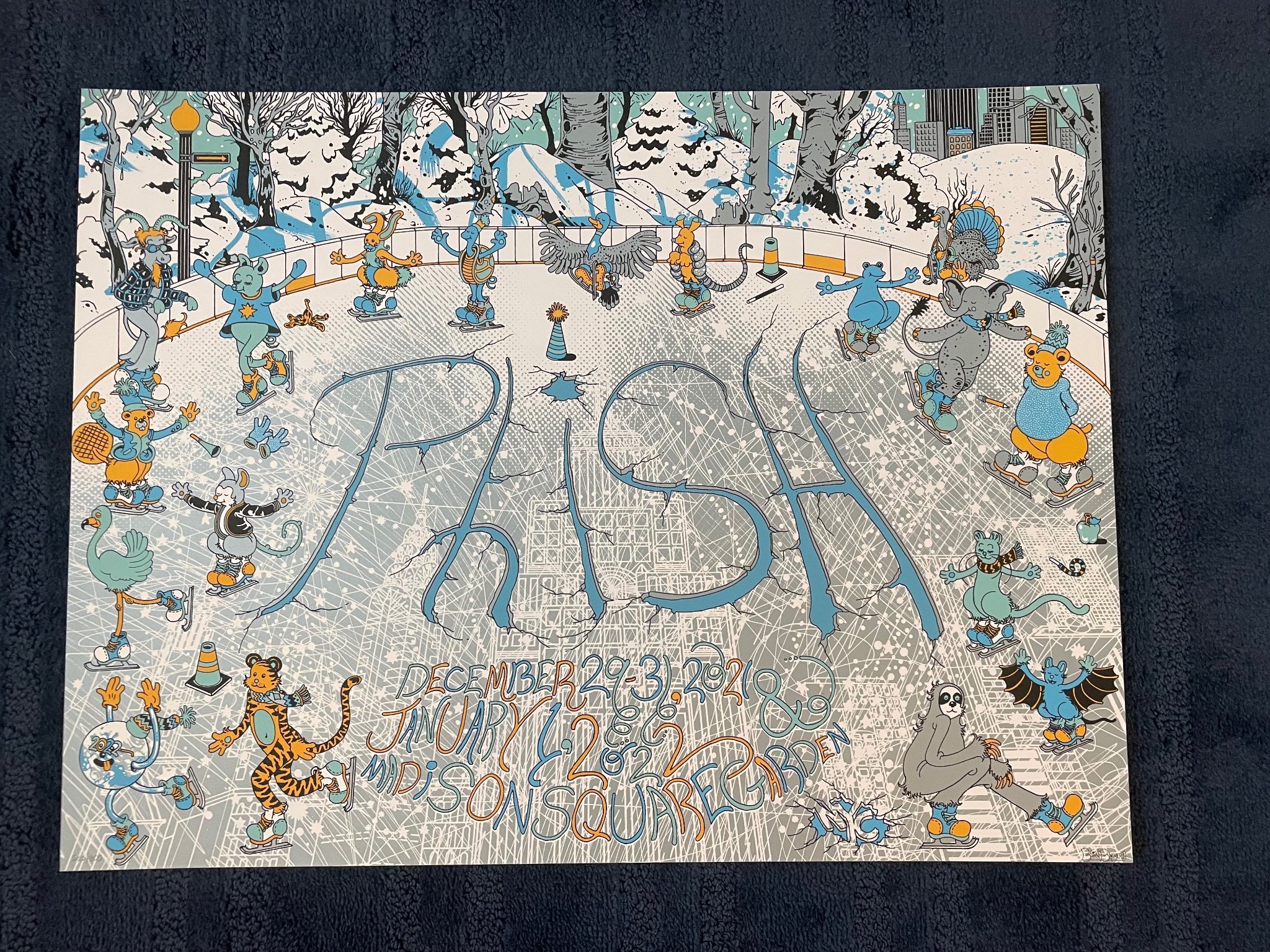 Phish poster by Brian Blomerth