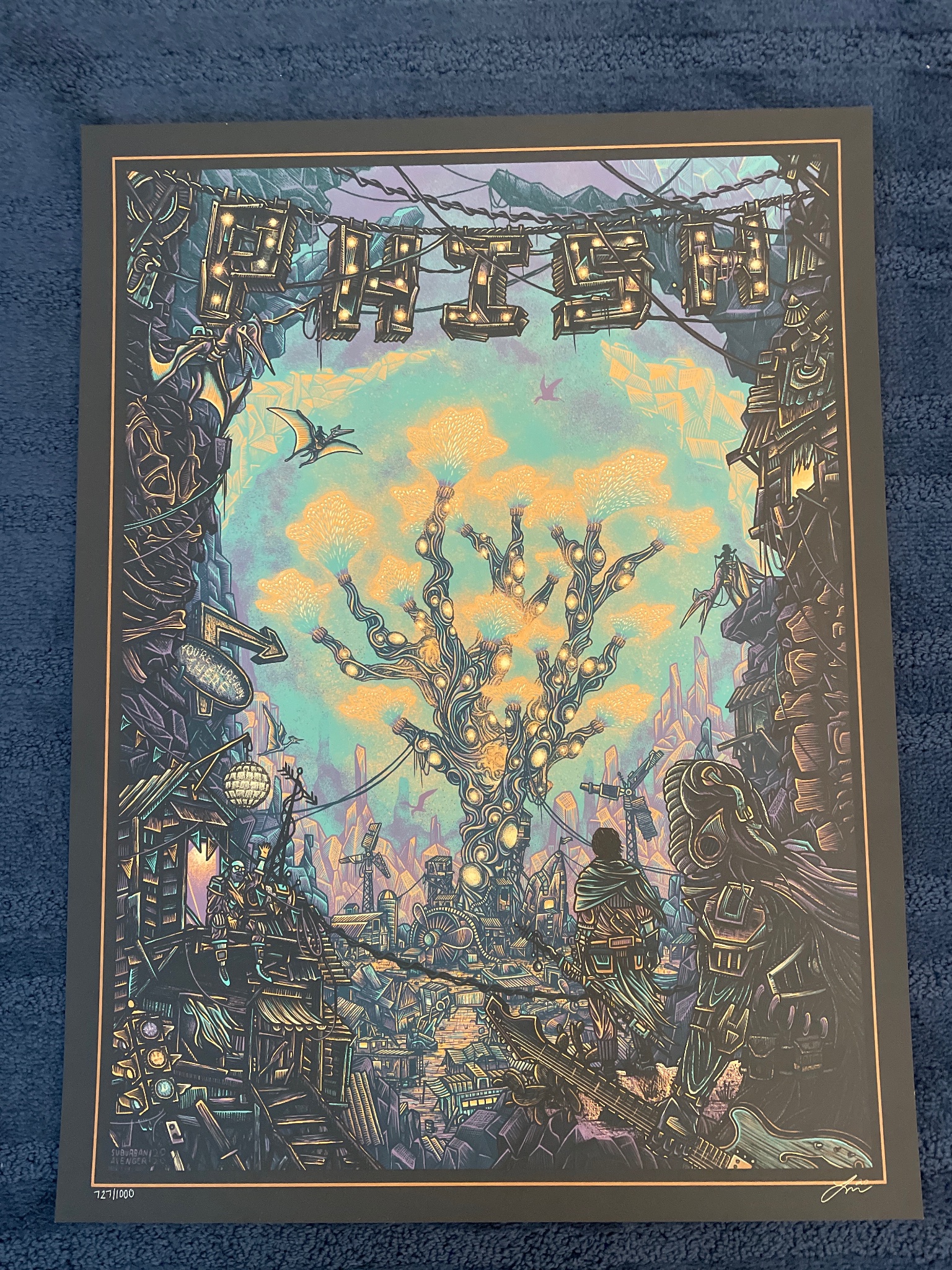 Phish poster by Suburban Avenger