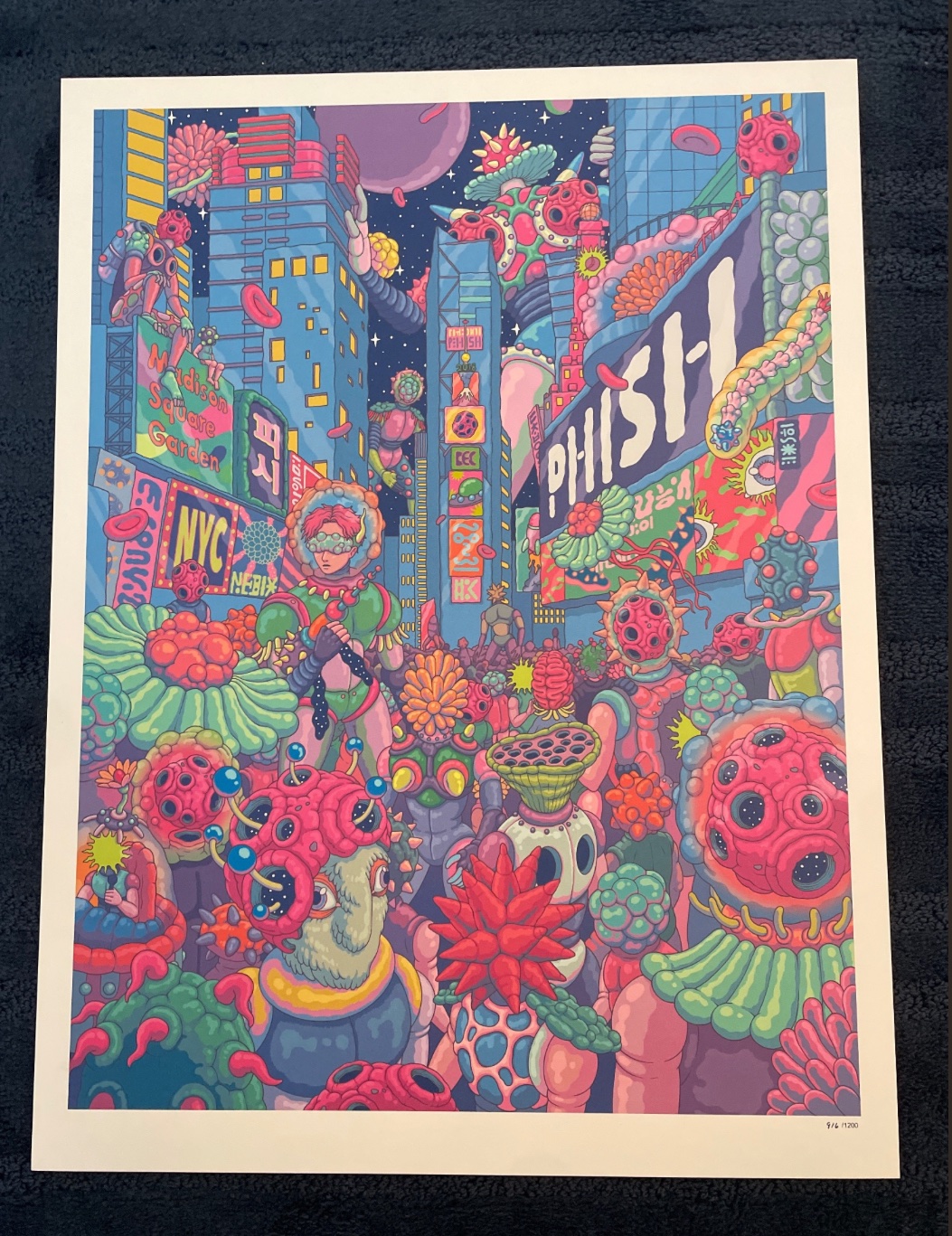 Phish poster by Bang Sang Ho