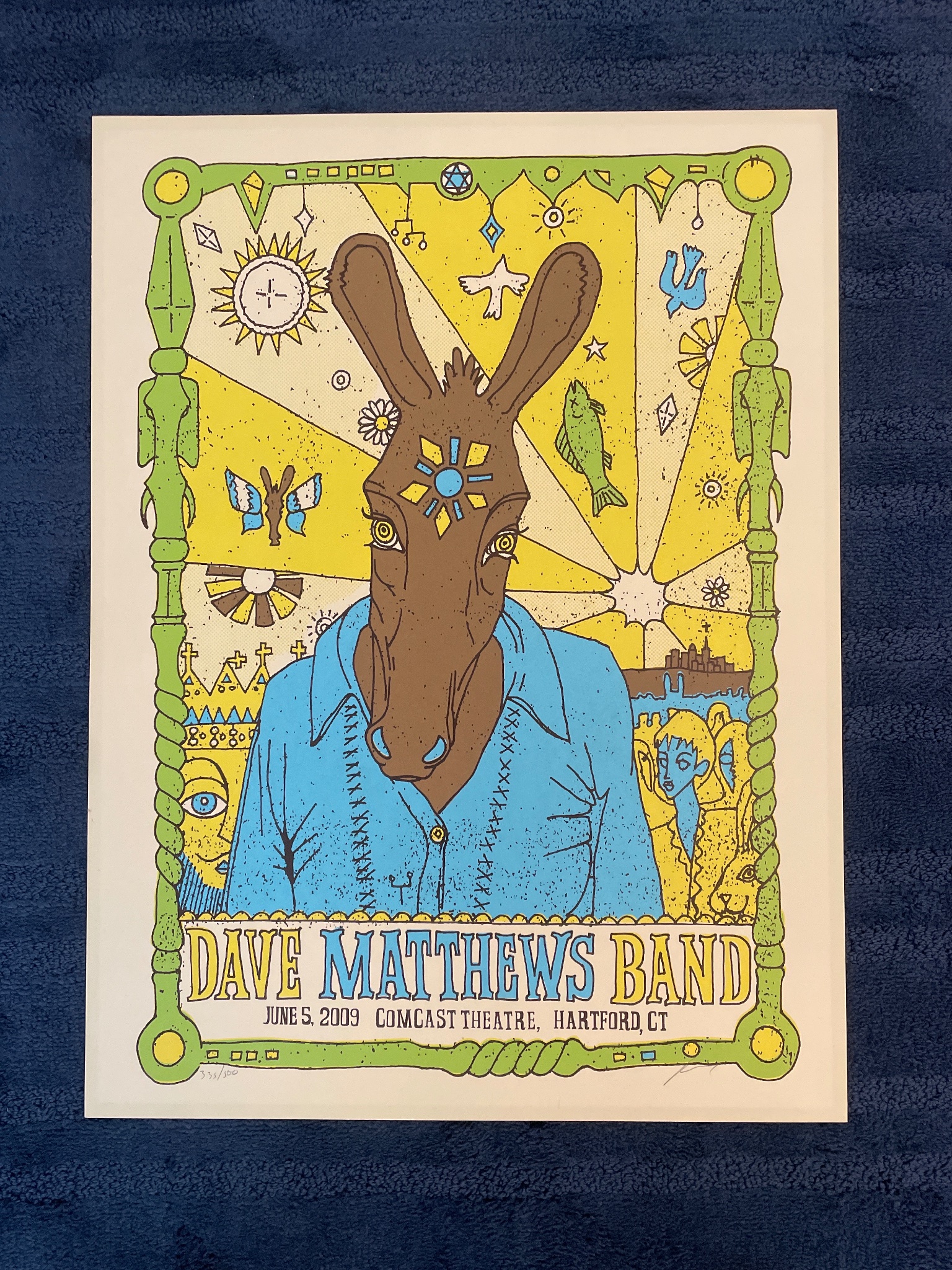Dave Matthews Band poster by Methane