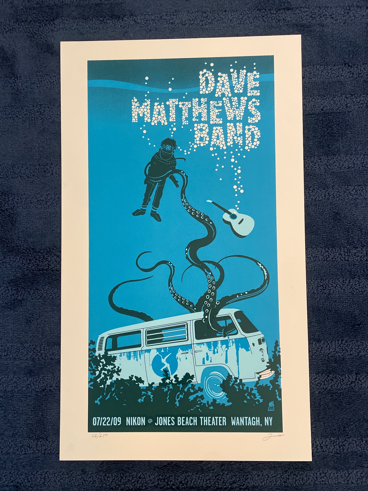 Dave Matthews Band poster by Methane