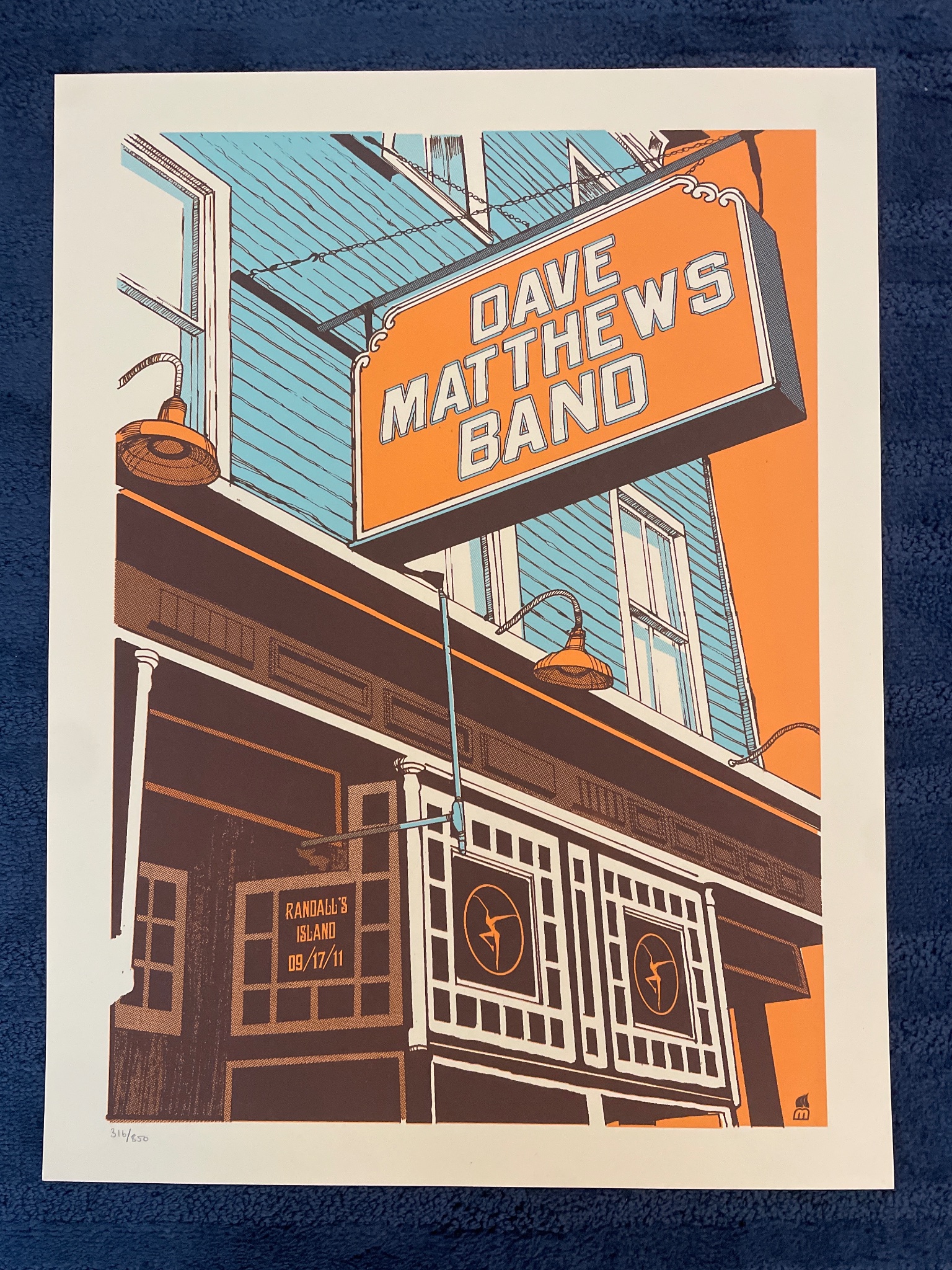 Dave Matthews Band poster by Methane
