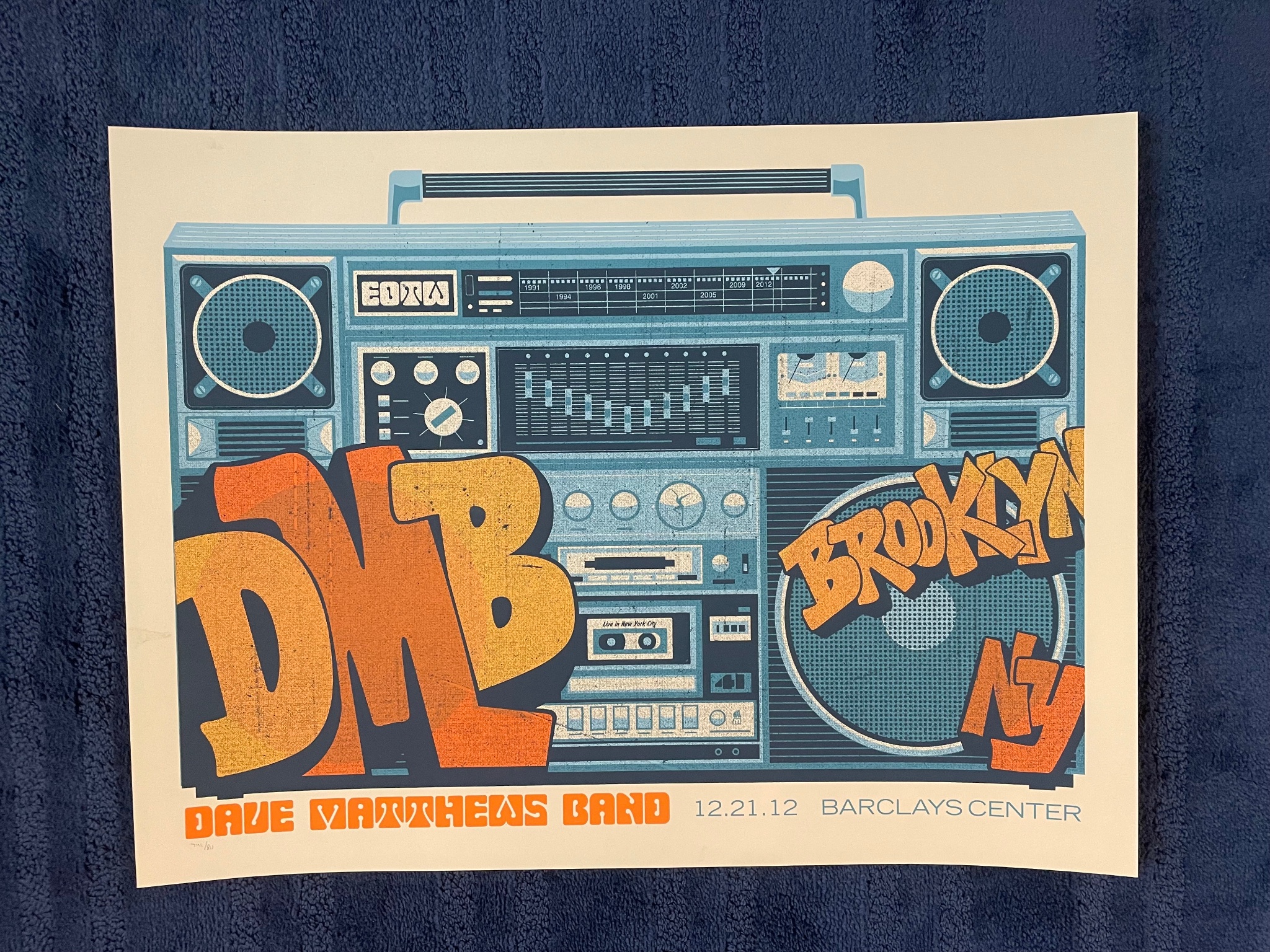 Dave Matthews Band poster by Methane