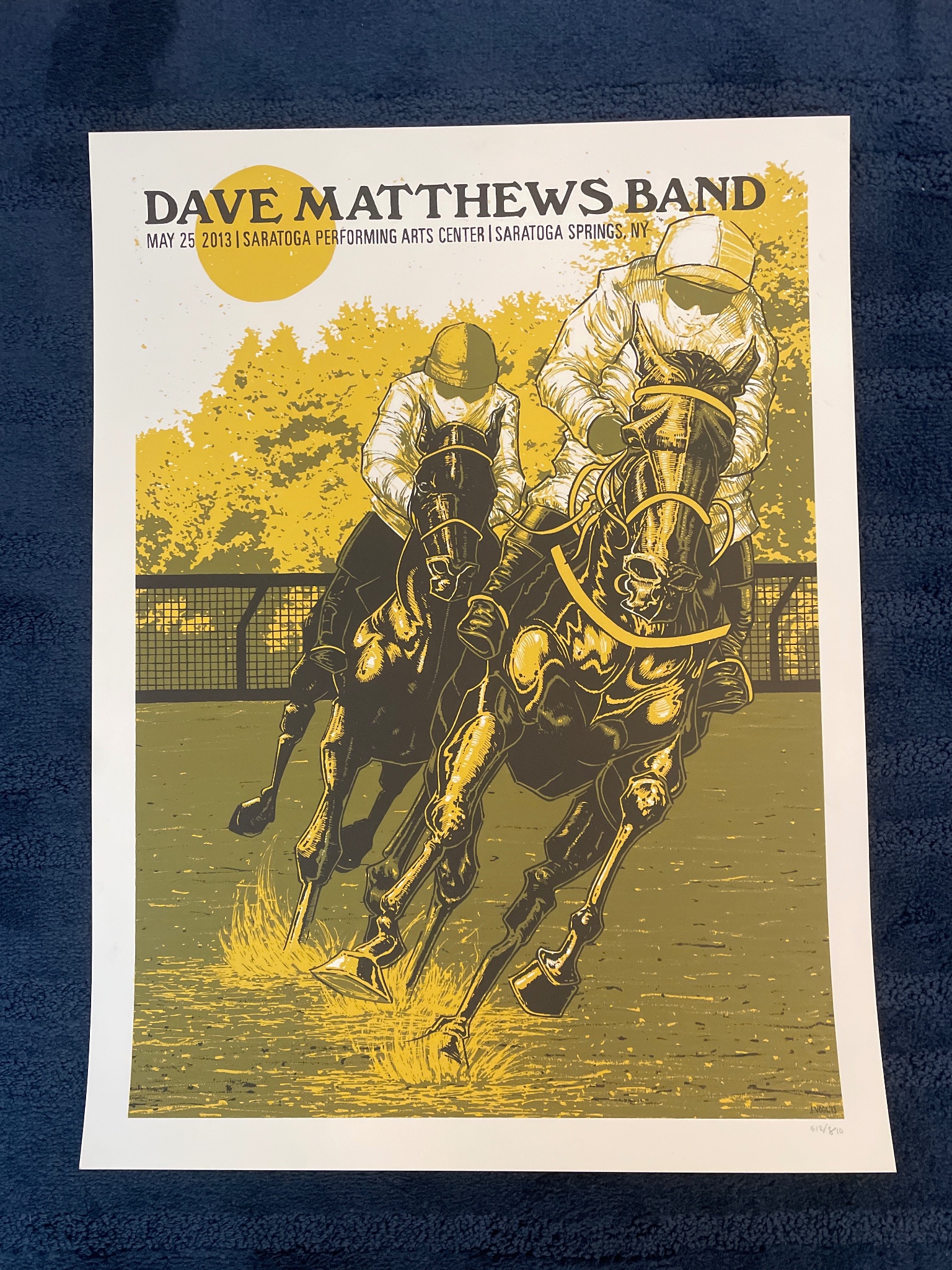 Dave Matthews Band poster by John Vogl
