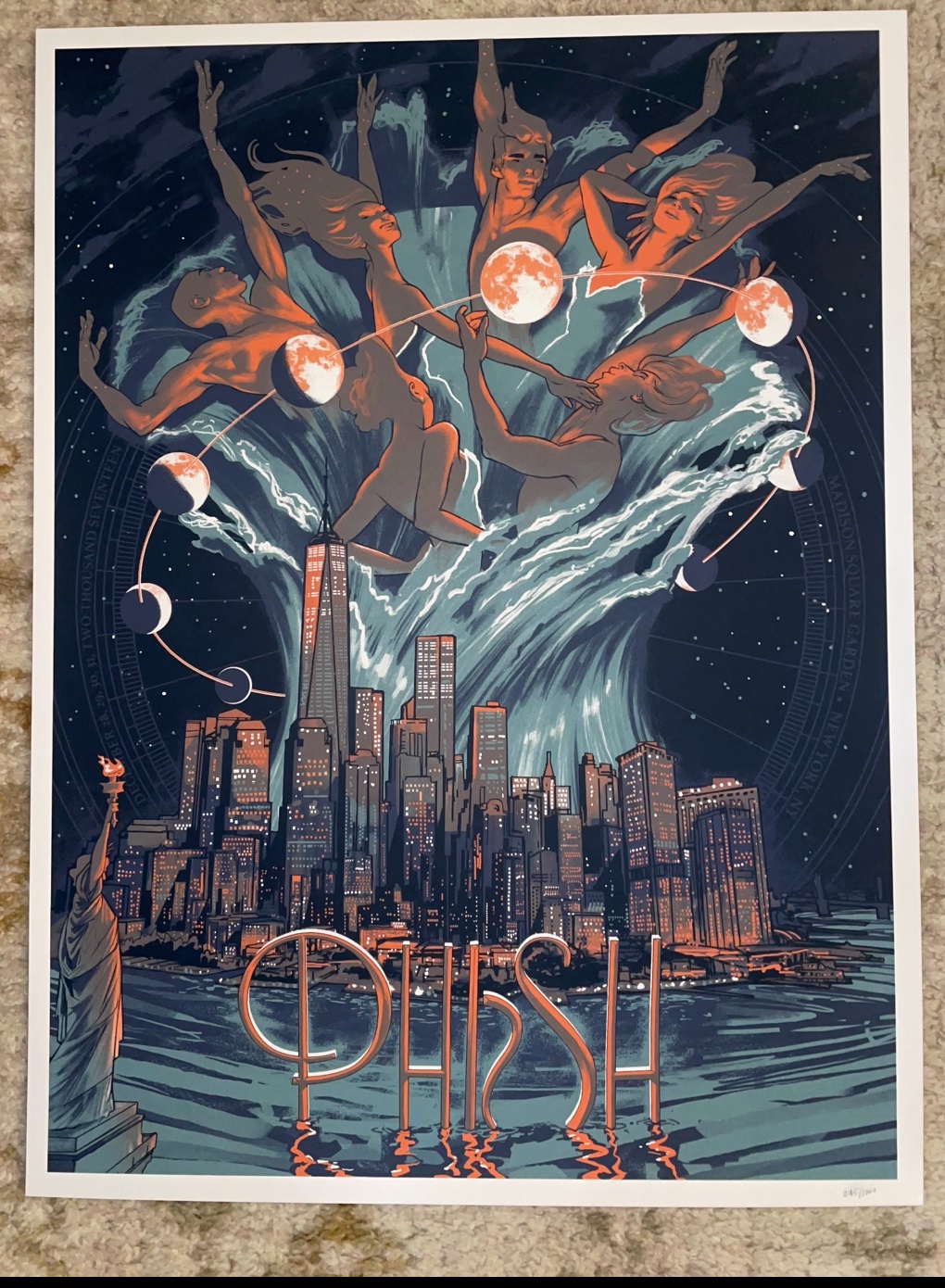 Phish poster by Rich Kelly