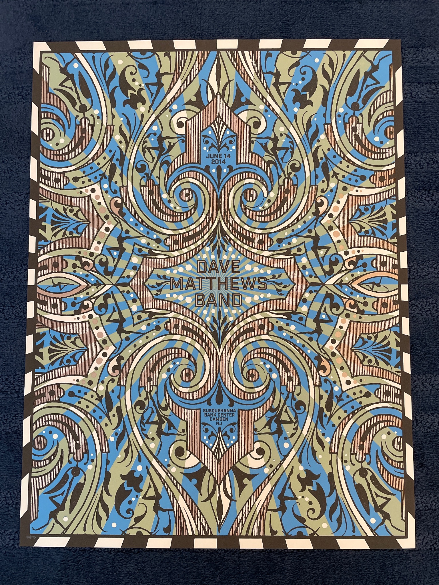 Dave Matthews Band poster by Nate Duval