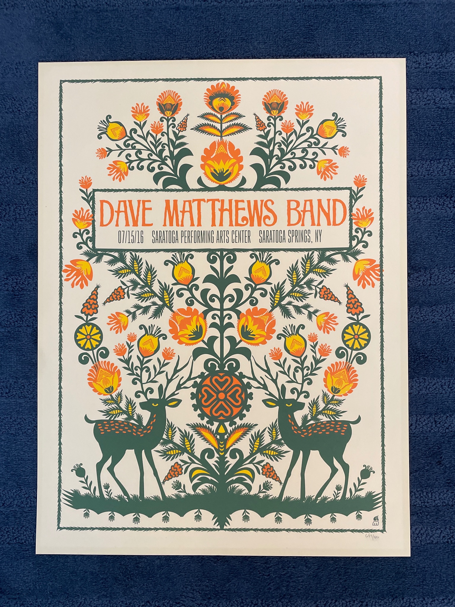 Dave Matthews Band poster by Methane