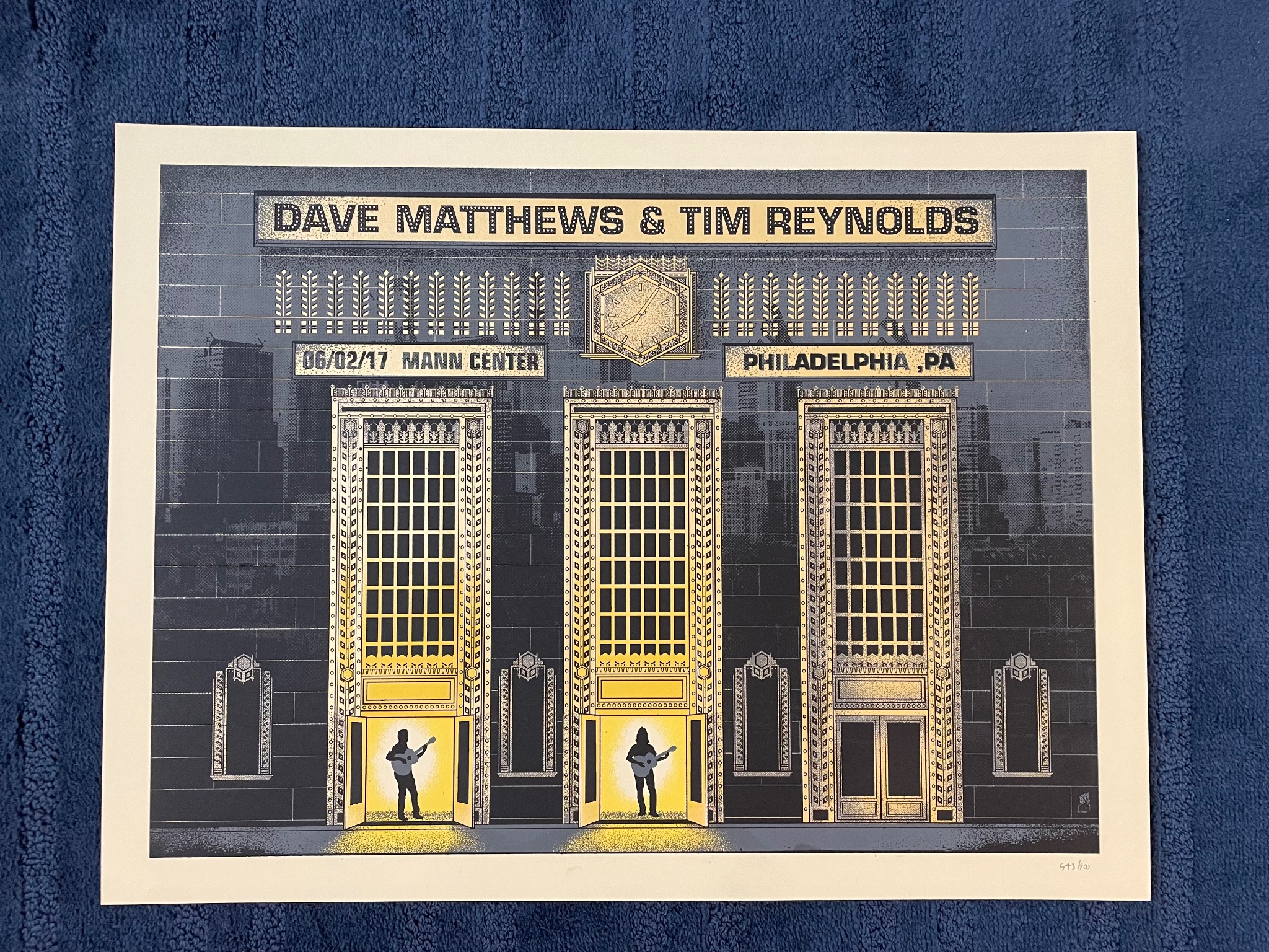 Dave Matthews and Tim Reynolds poster by Methane