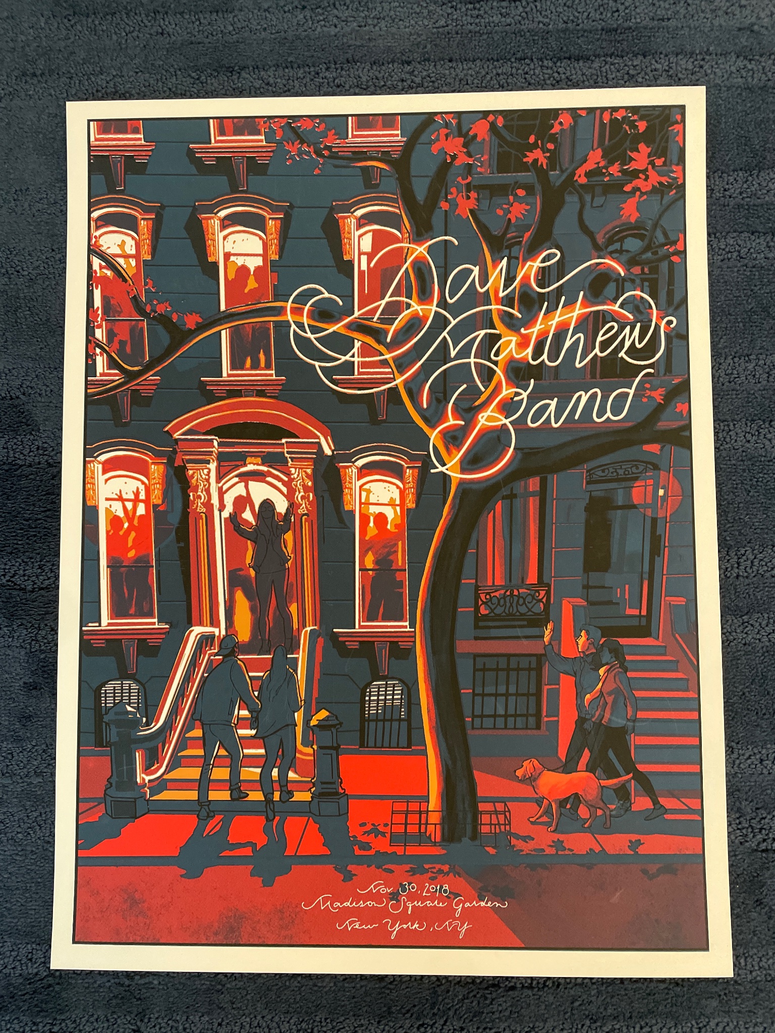 Dave Matthews Band poster by James Flames