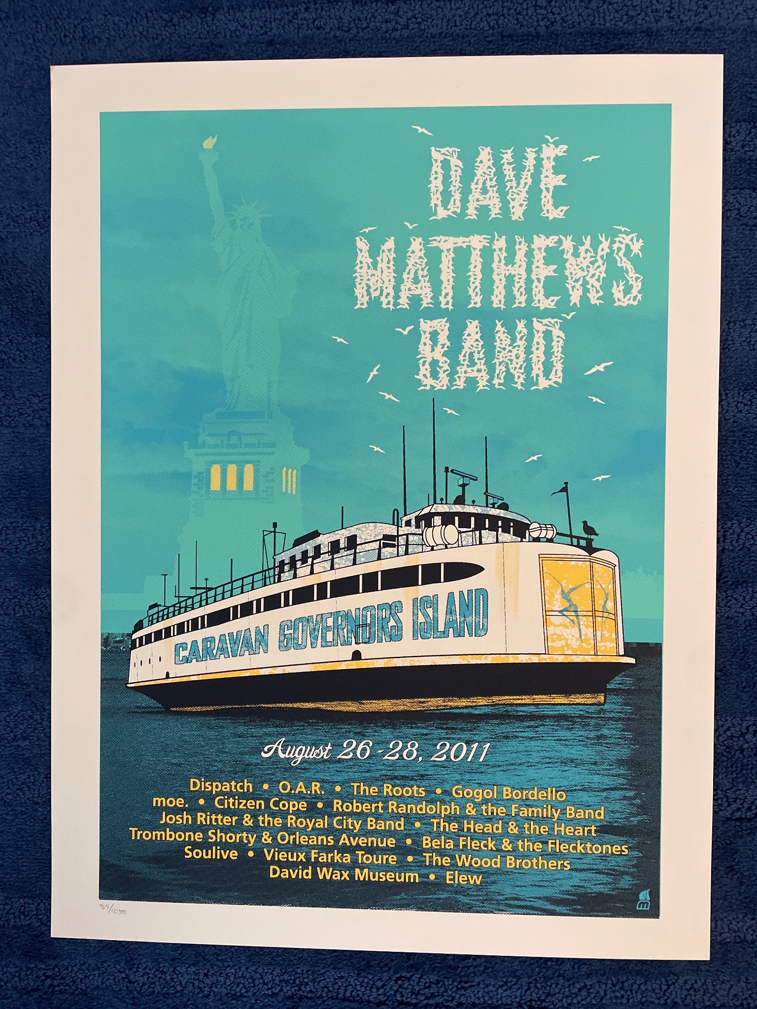 Dave Matthews Band poster by Methane