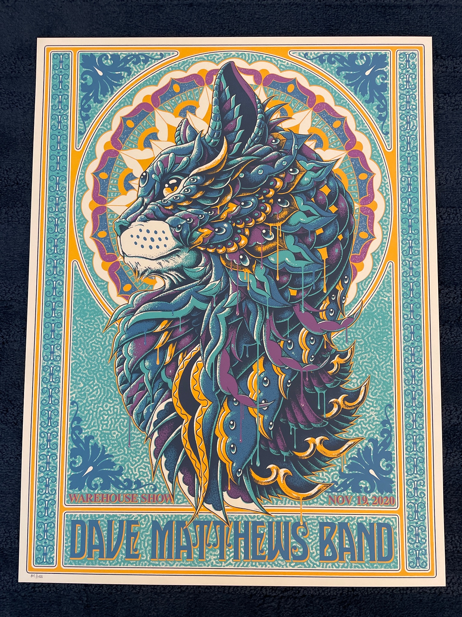 Dave Matthews Band poster by Bioworkz