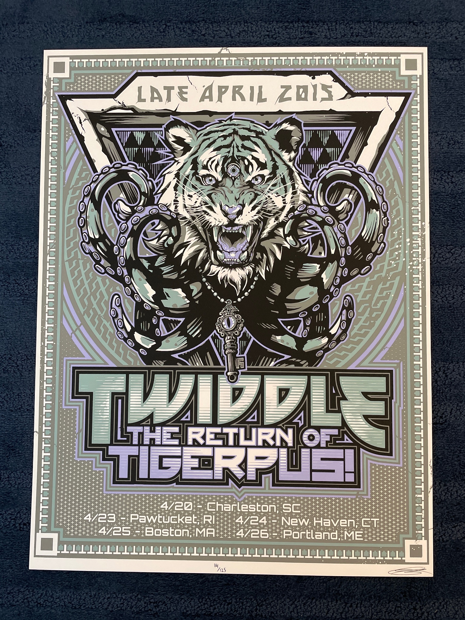 Twiddle poster by Owen Murphy