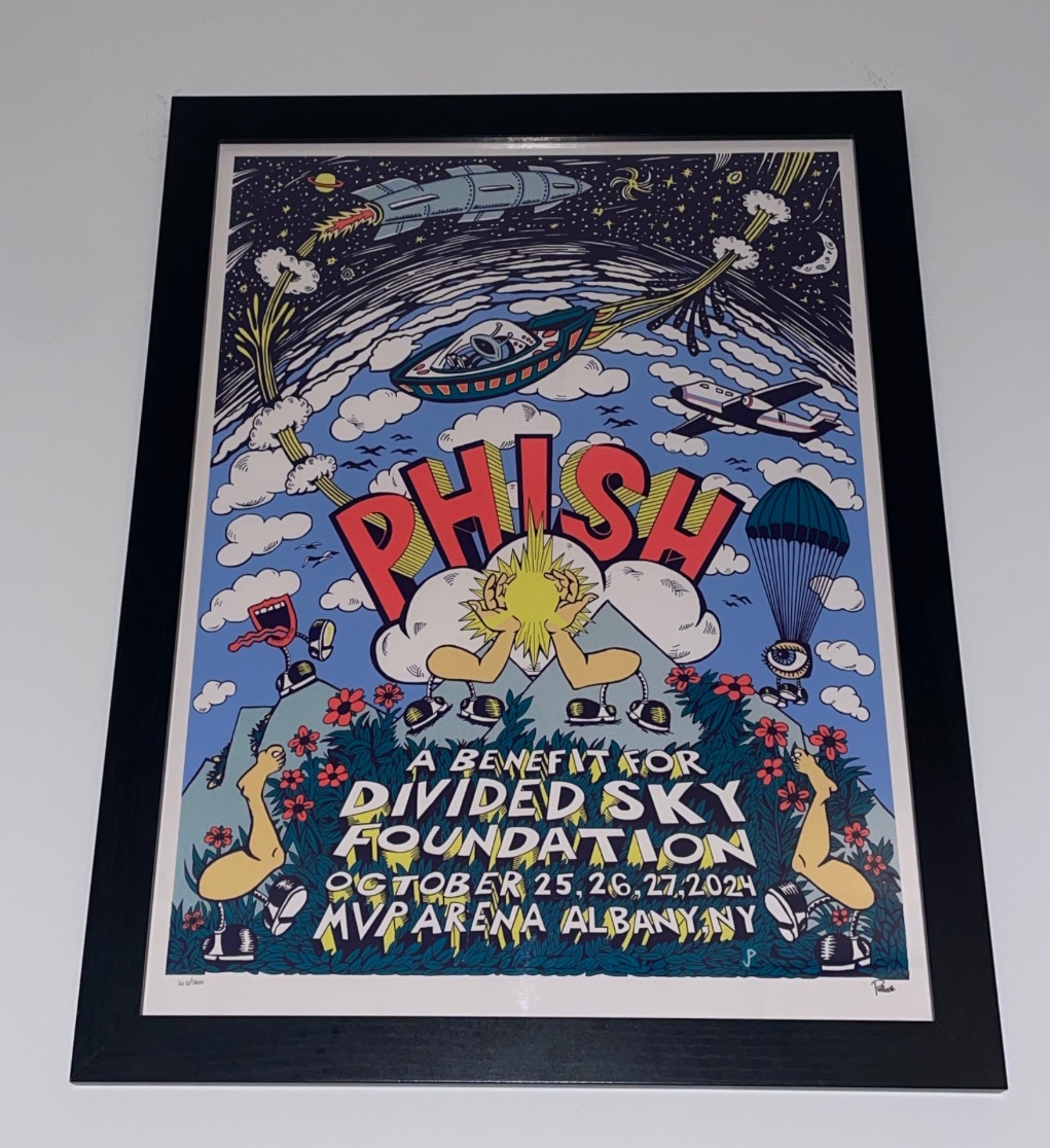 Phish poster by Jim Pollock