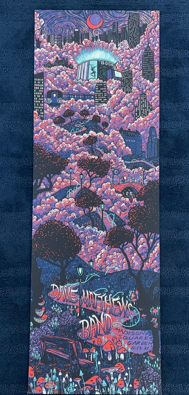 Dave Matthews Band poster by James Eads