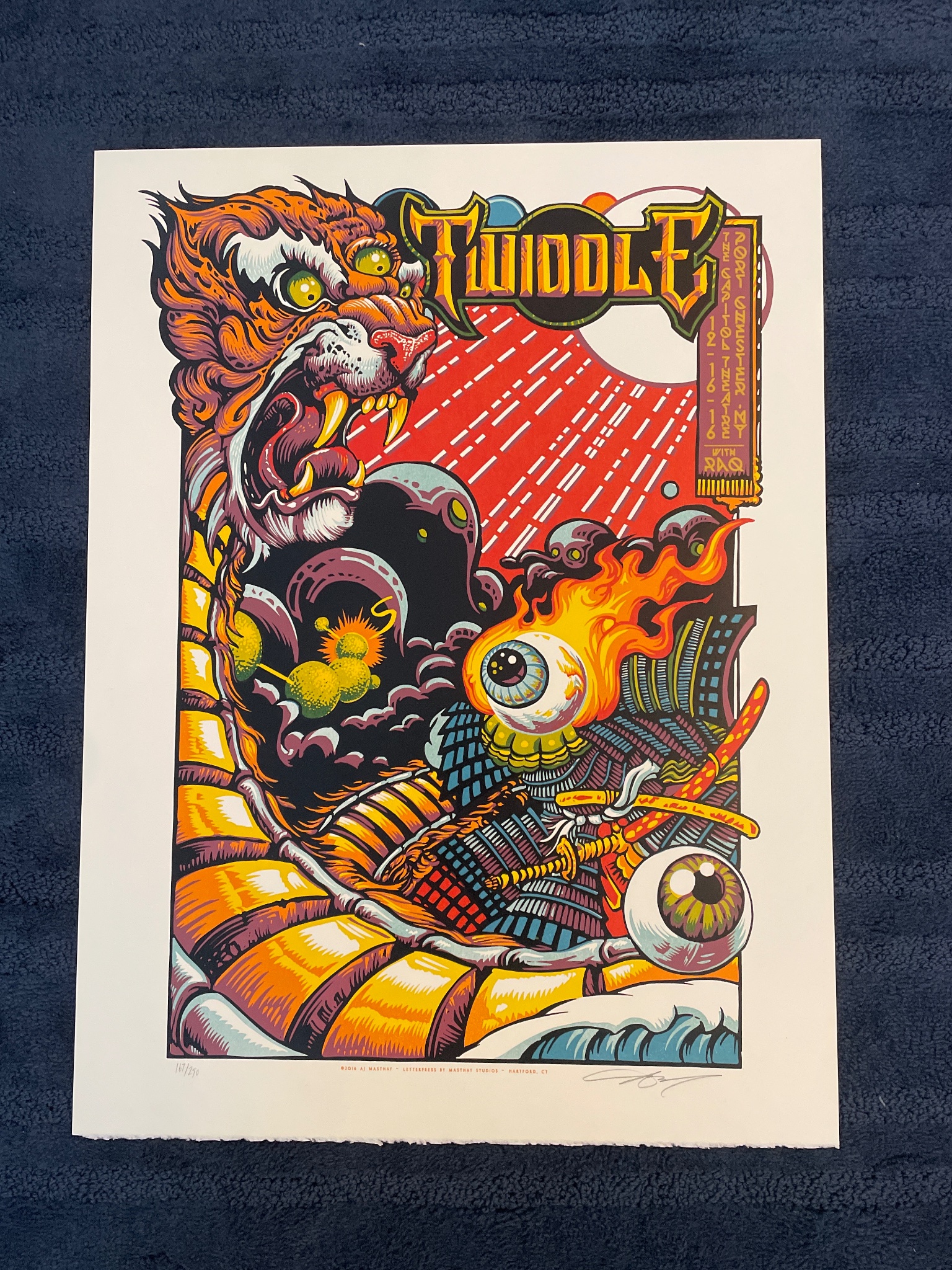 Twiddle poster by AJ Masthay