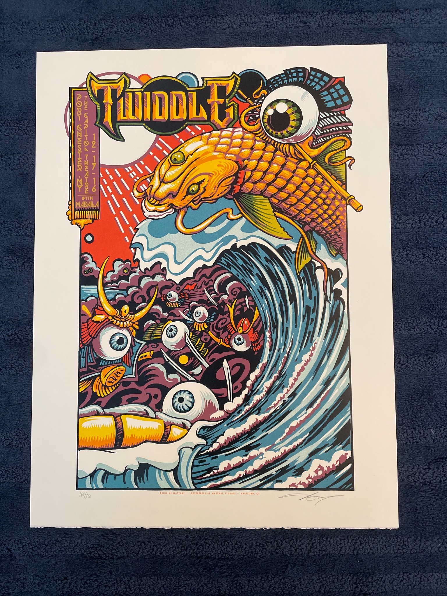 Twiddle poster by AJ Masthay