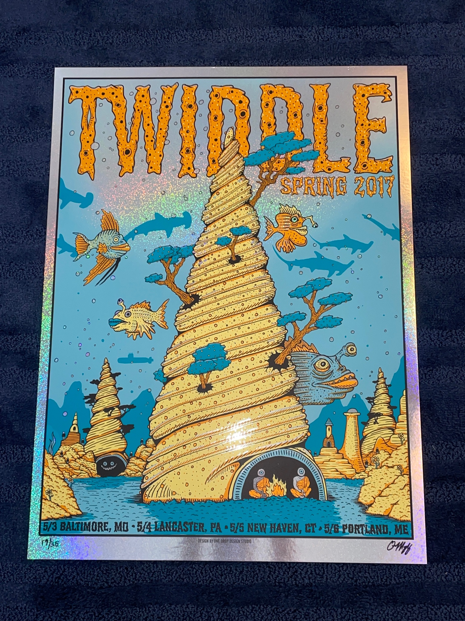 Twiddle poster by Owen Murphy