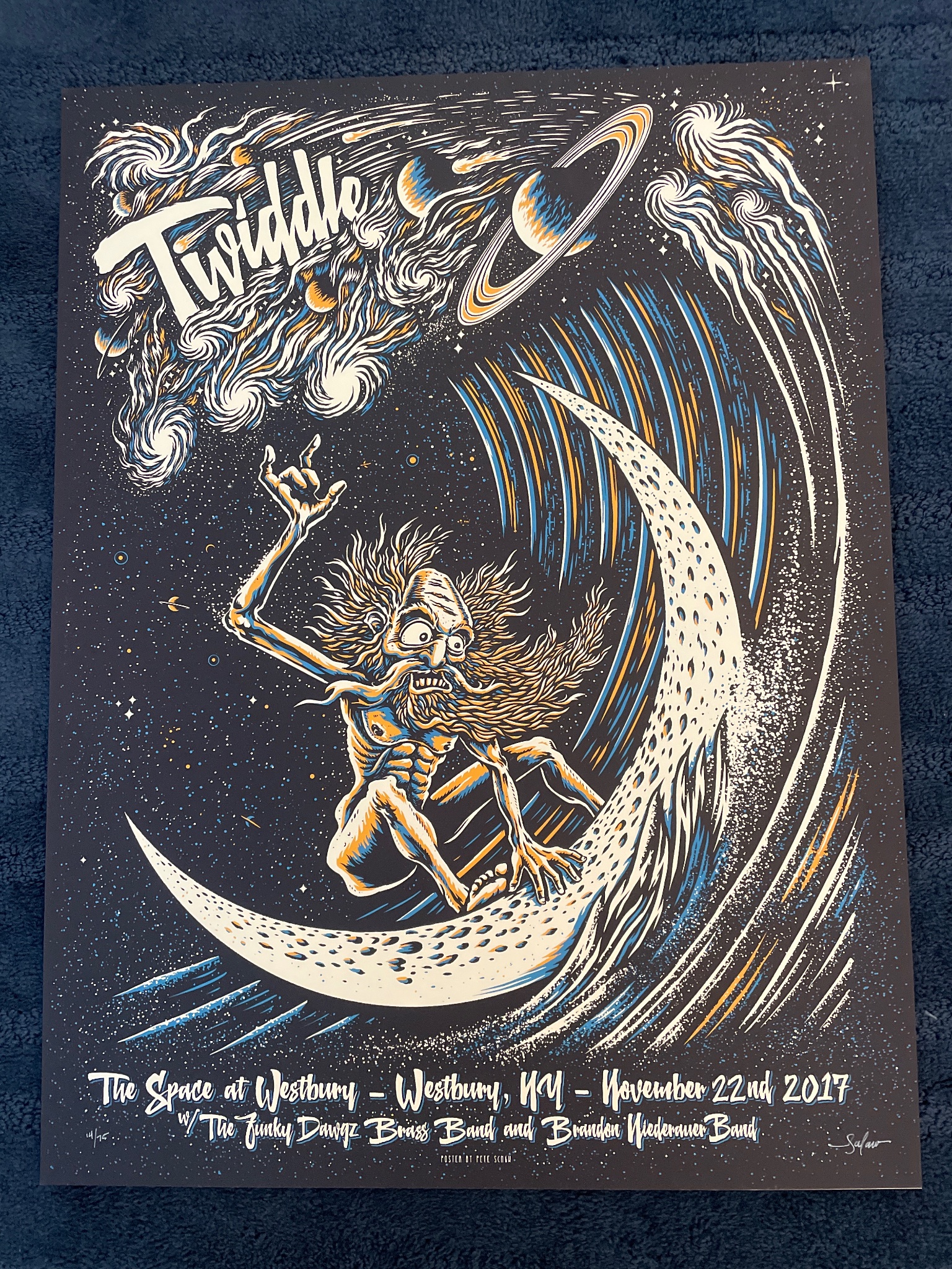 Twiddle poster by Pete Schaw