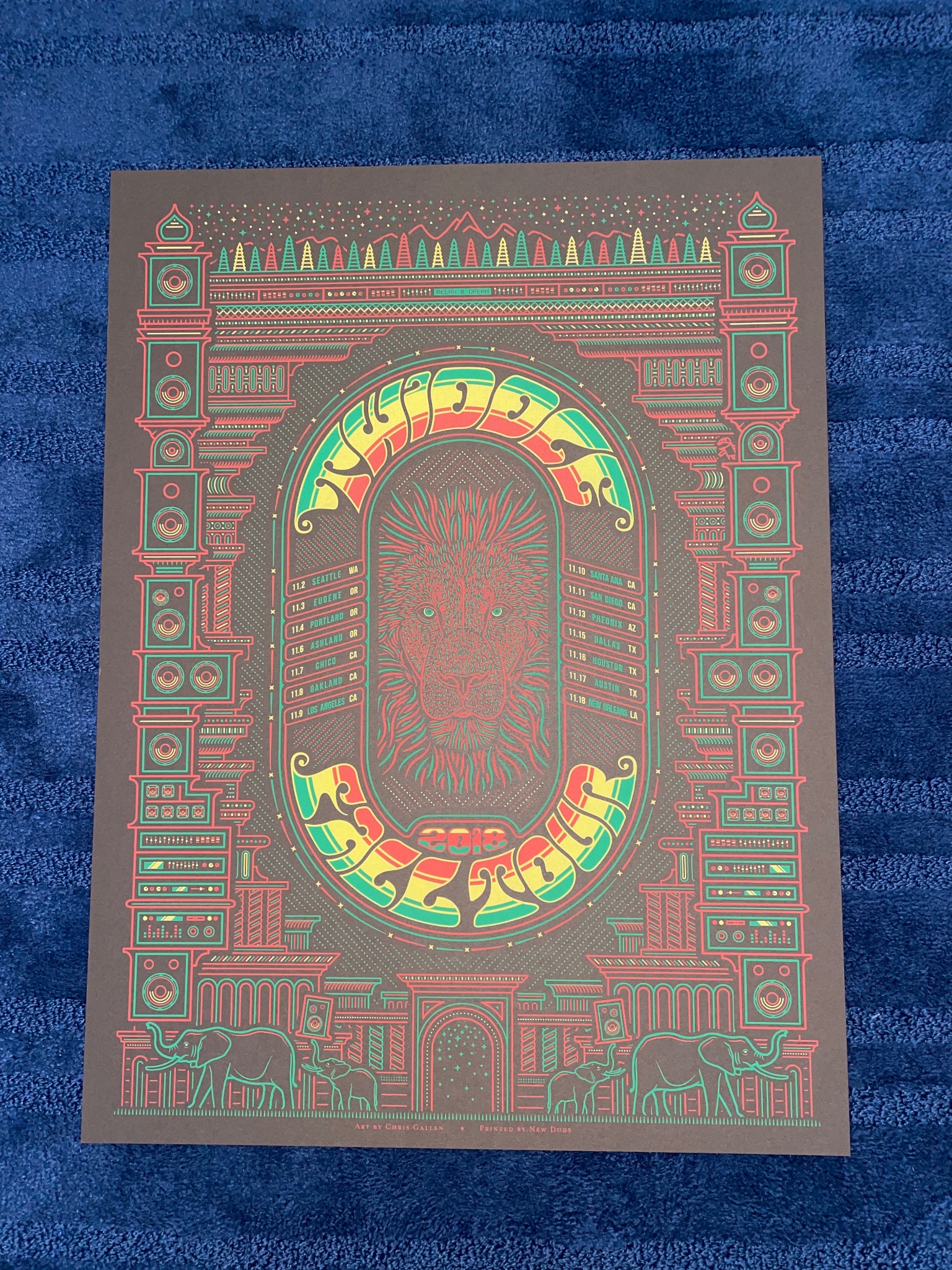 Twiddle poster by Chris Gallen