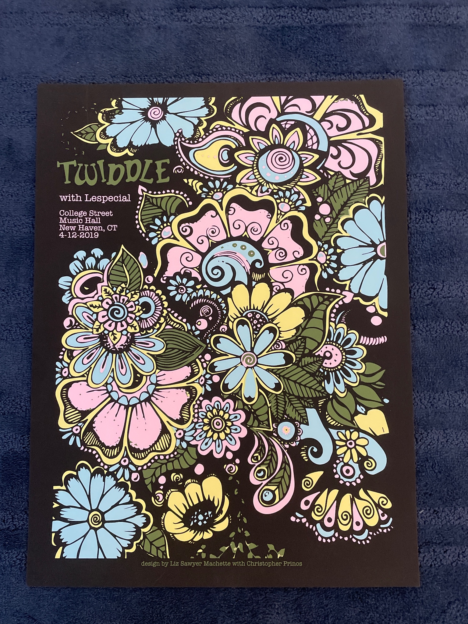 Twiddle poster by Liz Sawyer Machette with Christopher Prinos