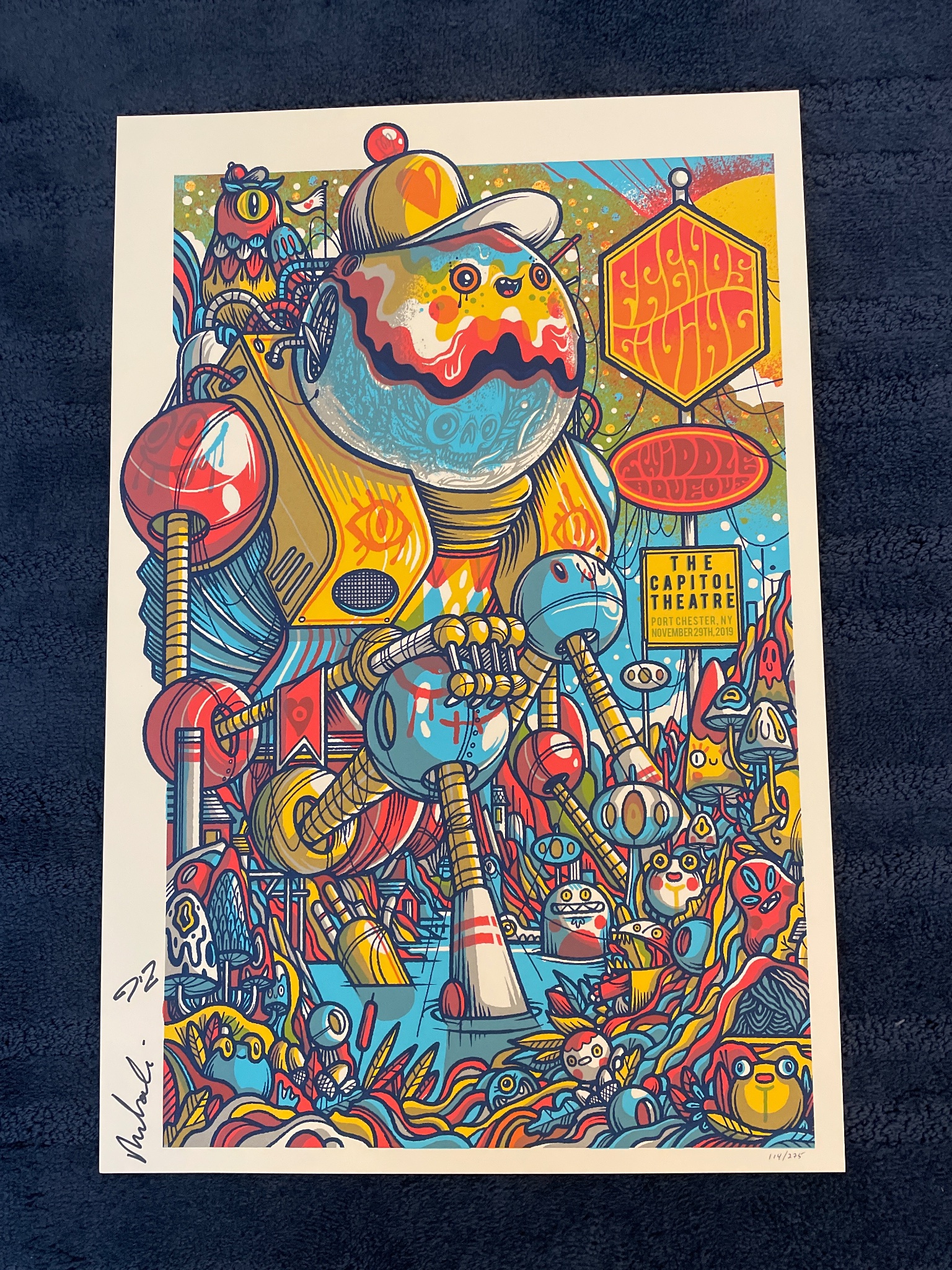Twiddle poster by Drew Millward