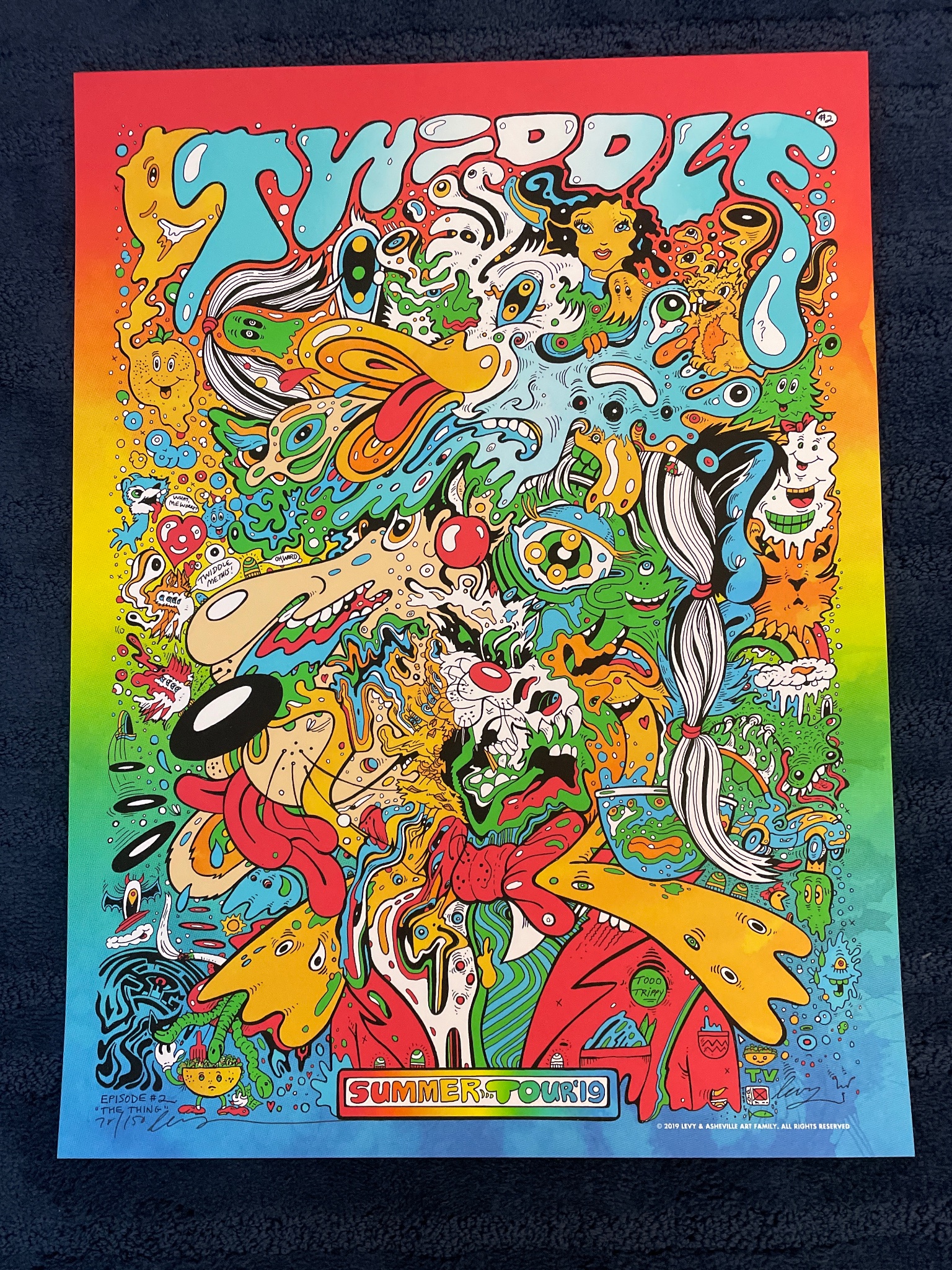 Twiddle poster by Levy & Ashville