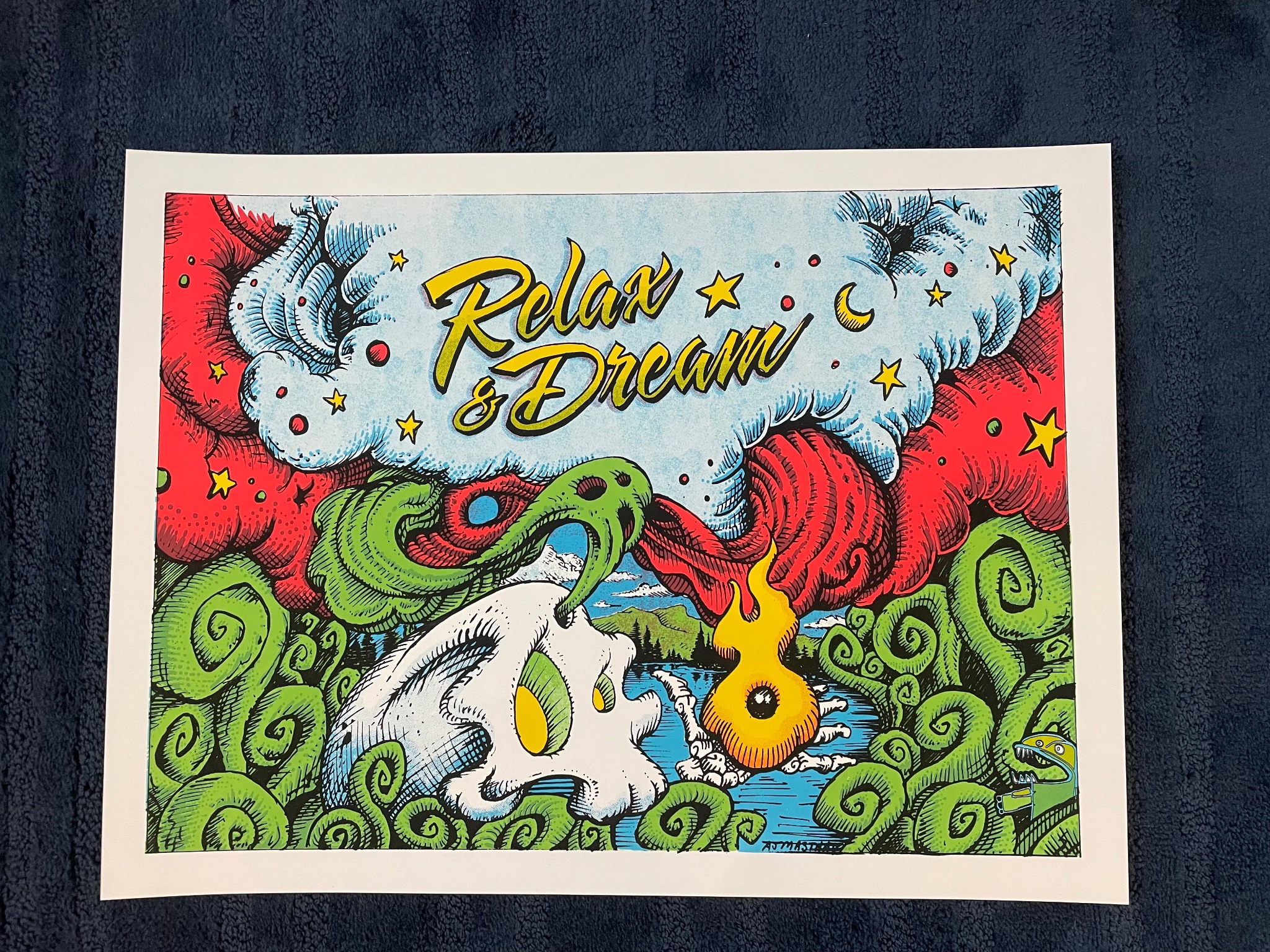 Twiddle poster by AJ Masthay
