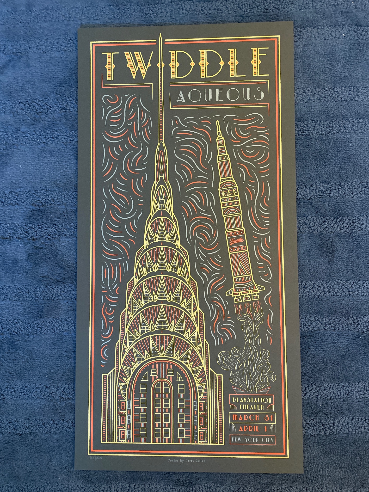 Twiddle poster by Chris Gallen