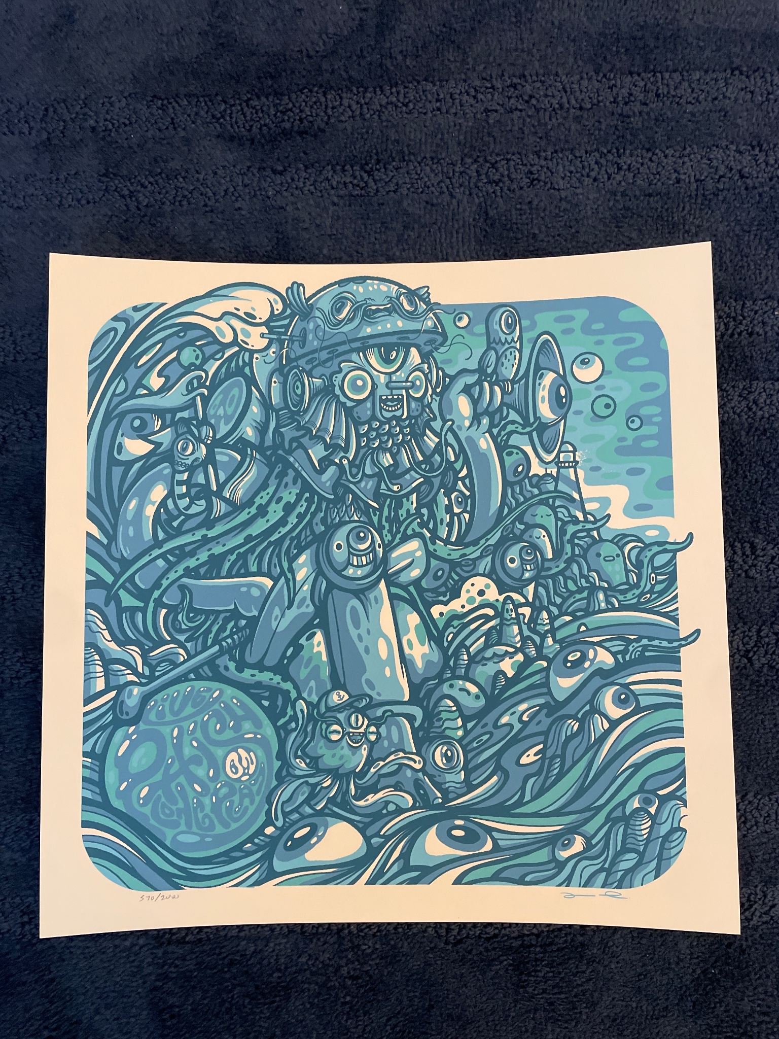 Phish poster by Drew Millward