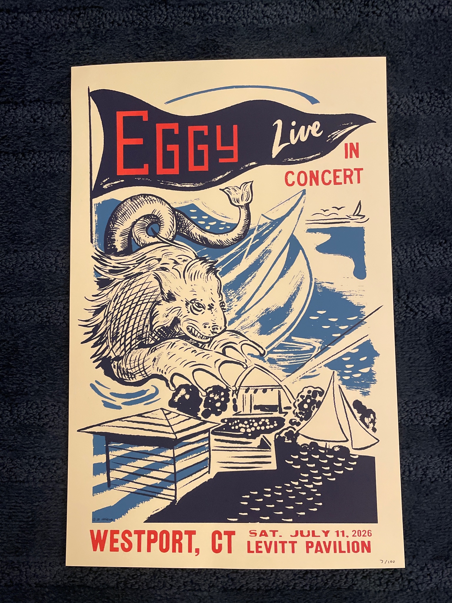 Eggy poster by Madalyn Stefanak