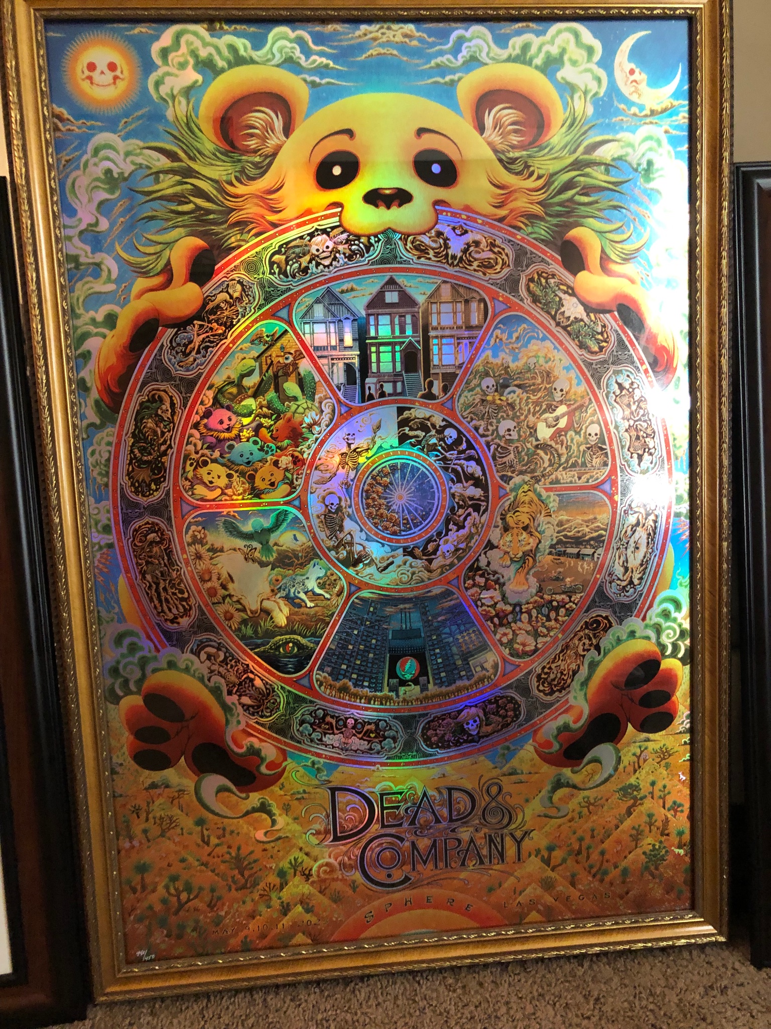 Dead & Company poster by Miles Tsang