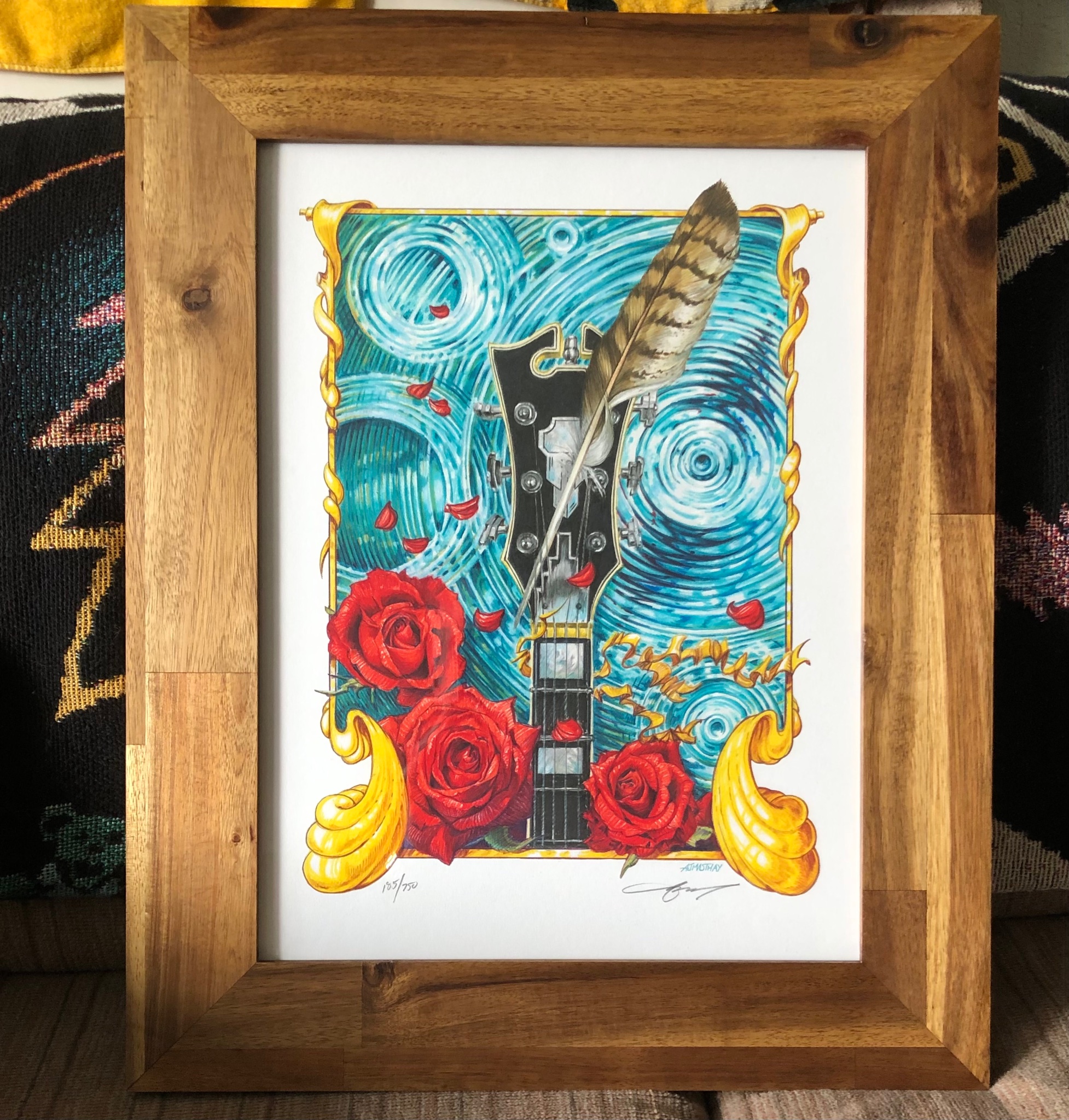 Bob Weir poster by AJ Masthay