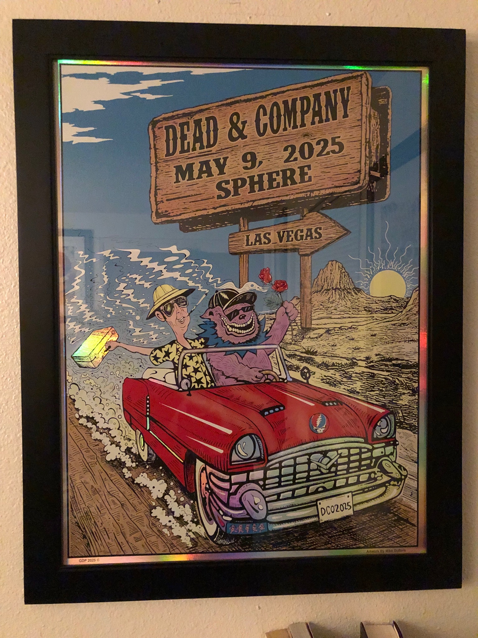 Dead & Company poster by Mike DuBois