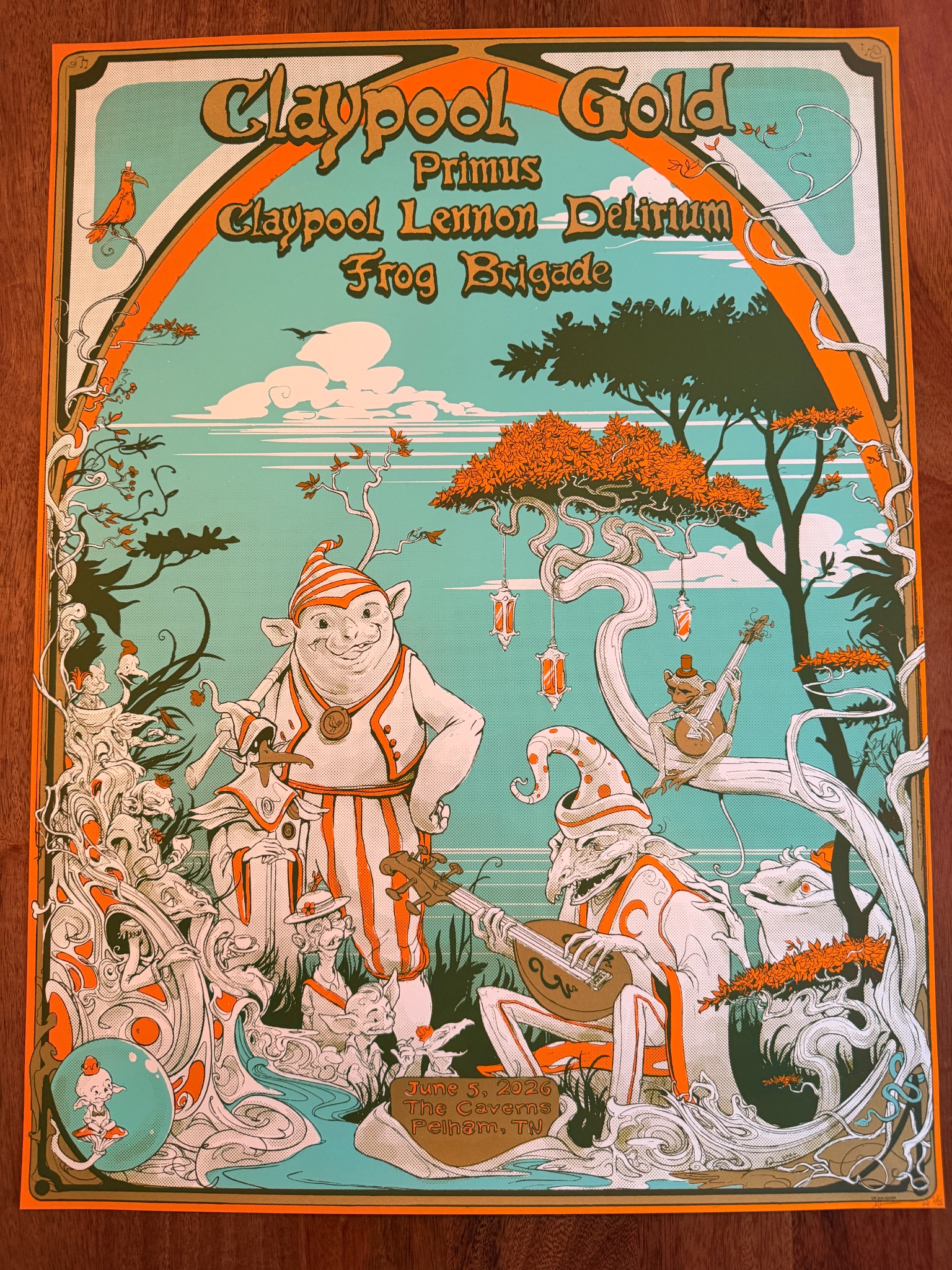 Claypool Gold poster by Dr. Knudson