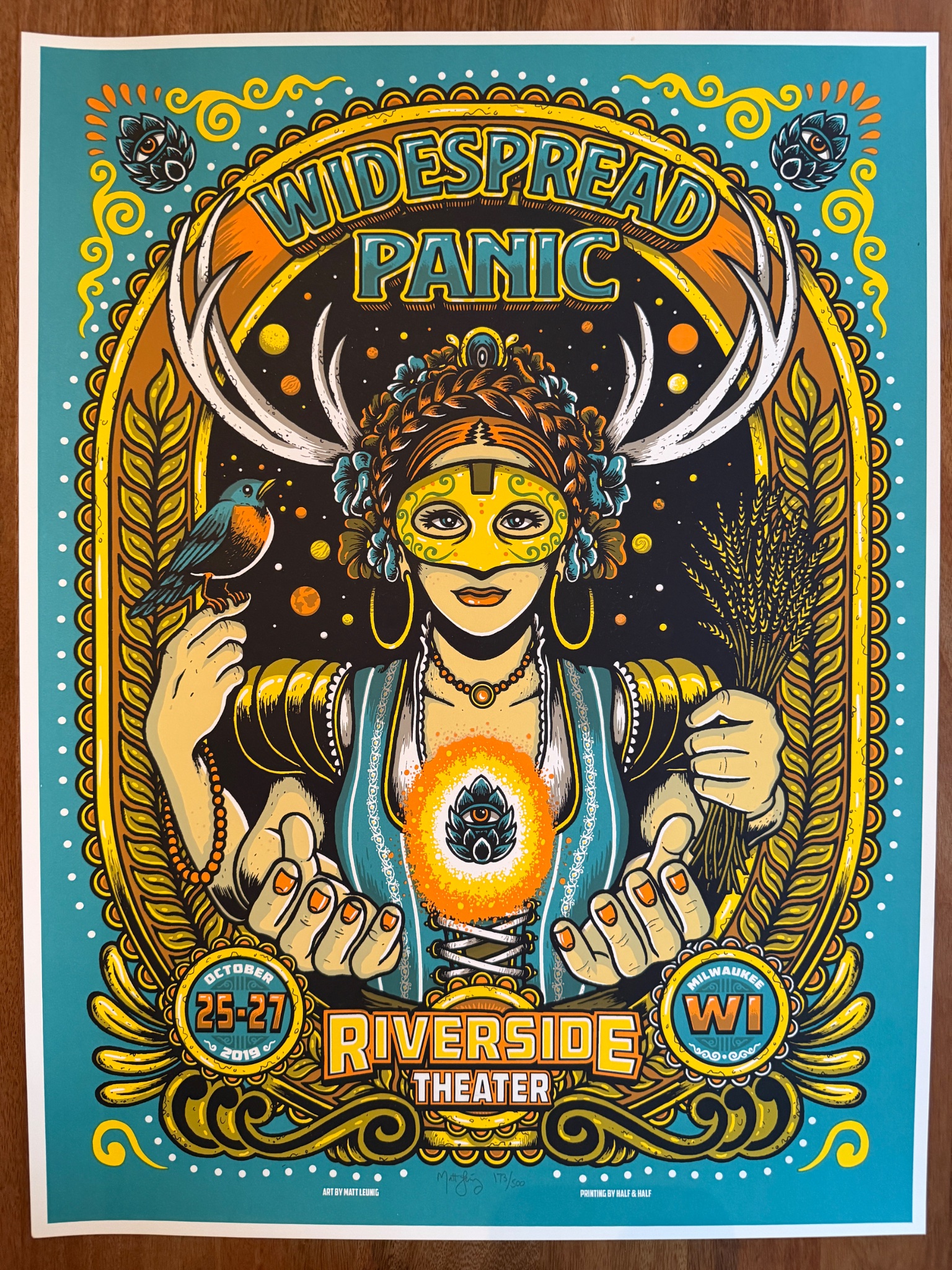 Widespread Panic poster by Matt Leunig