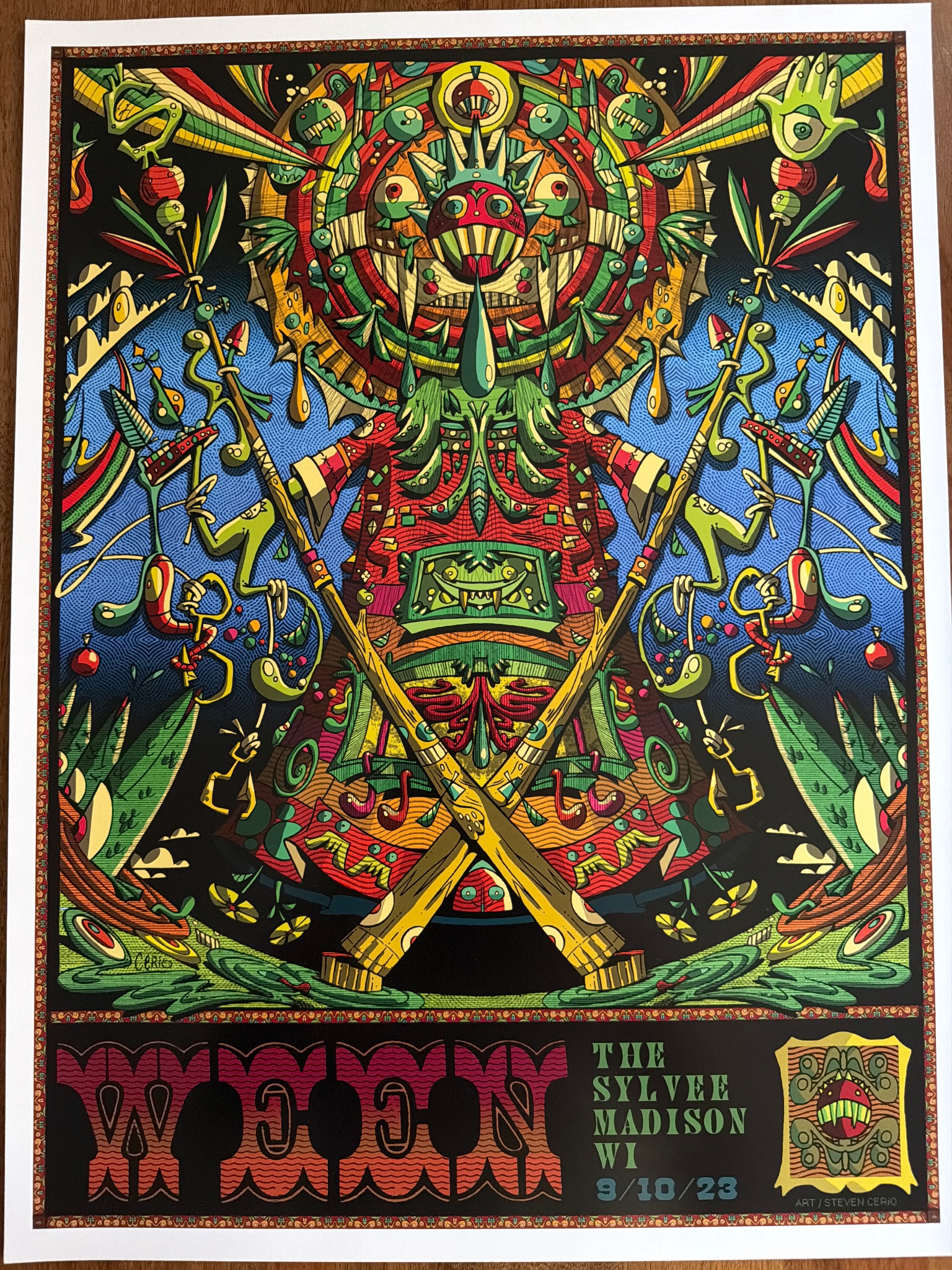 Ween poster by Steven Cerio