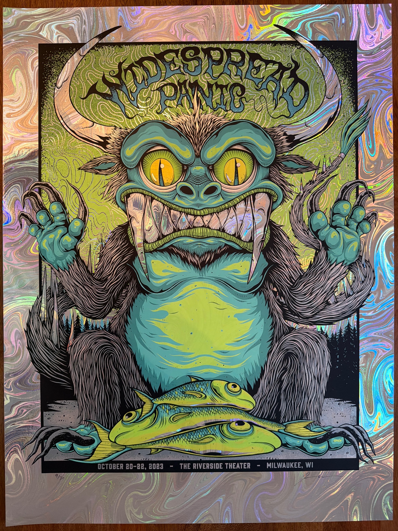Widespread Panic poster by Jim Mazza