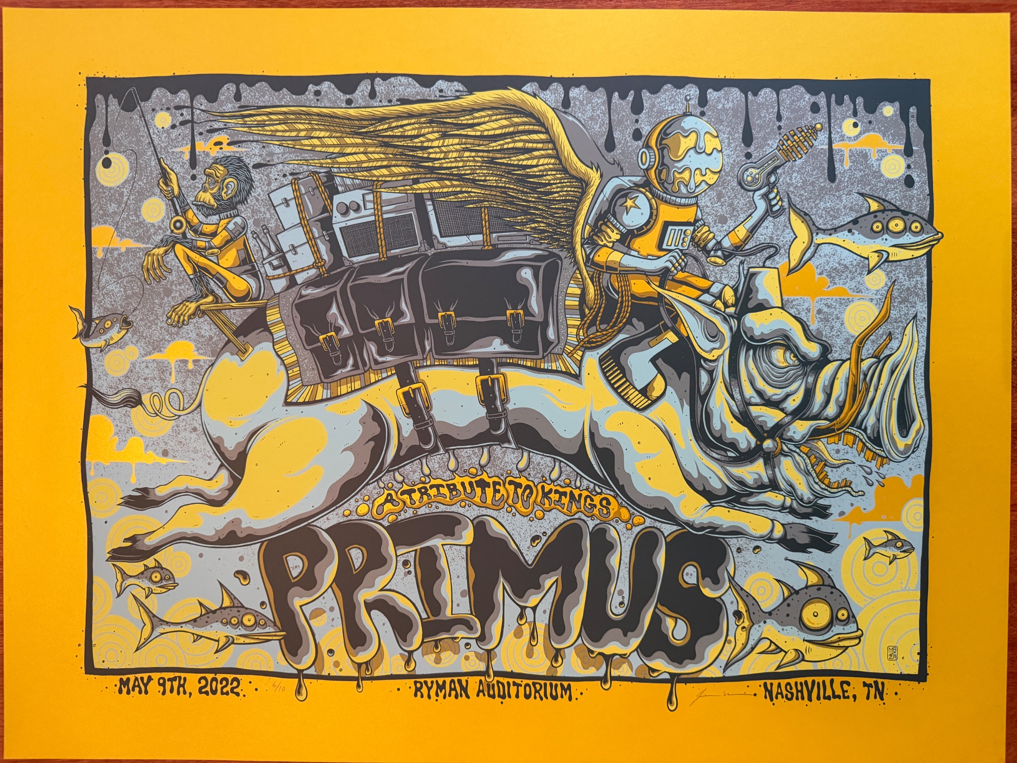 Primus poster by Jim Mazza