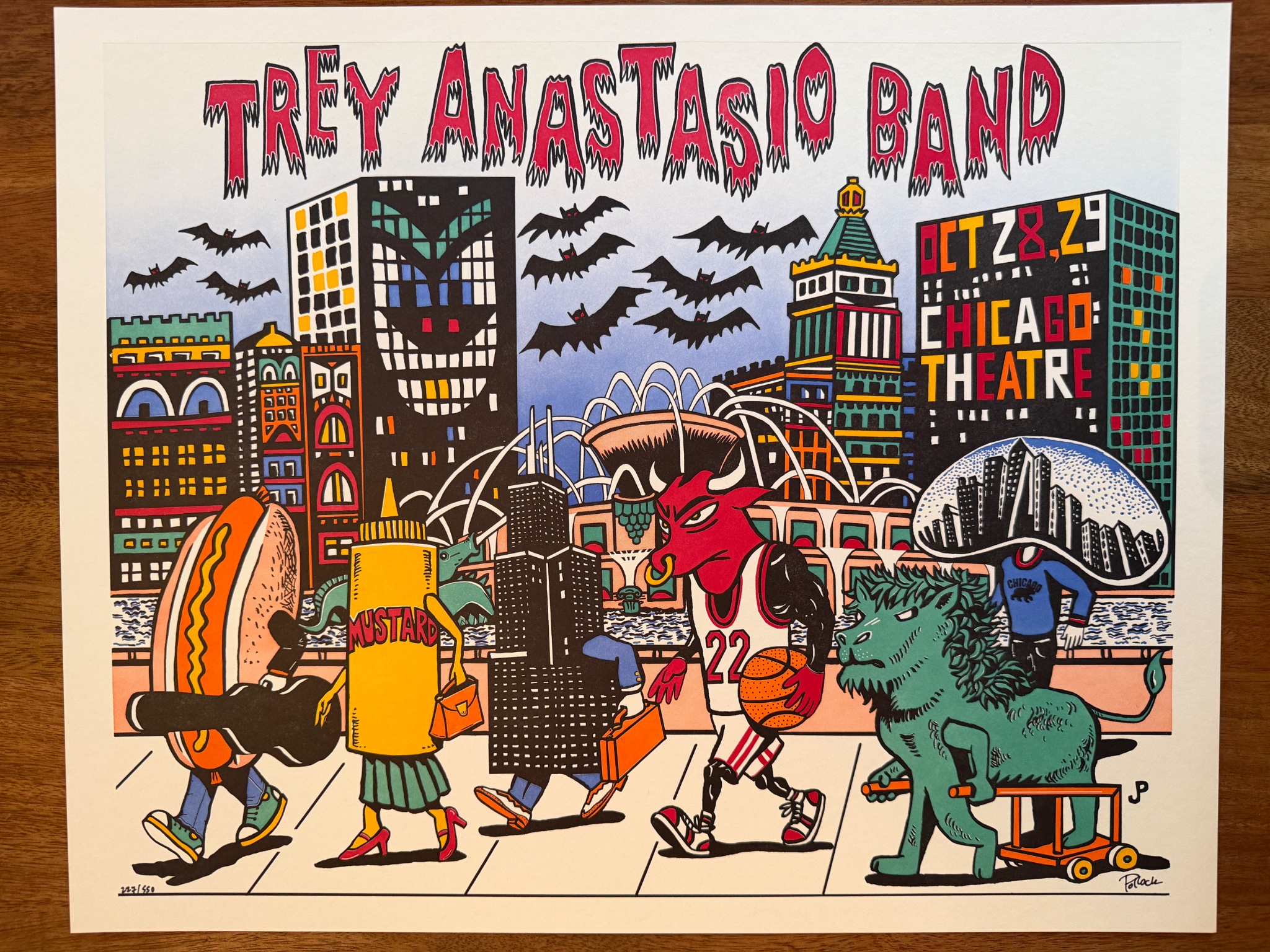Trey Anastasio Band poster by Pollock