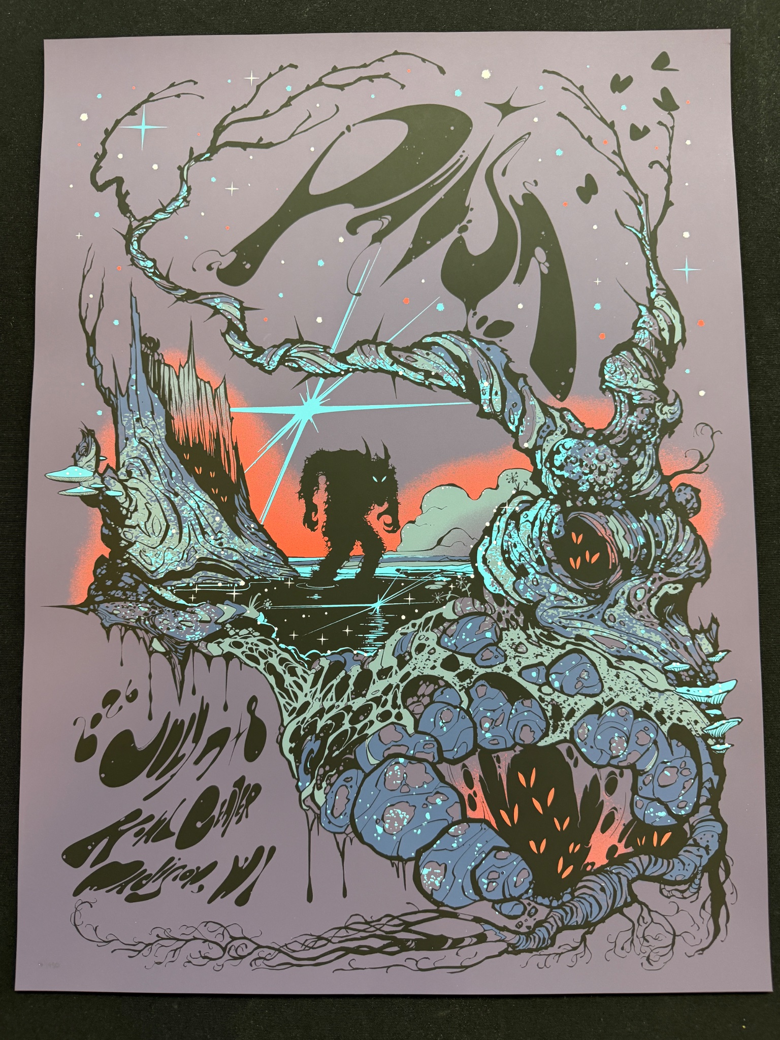 Phish poster by James Martin