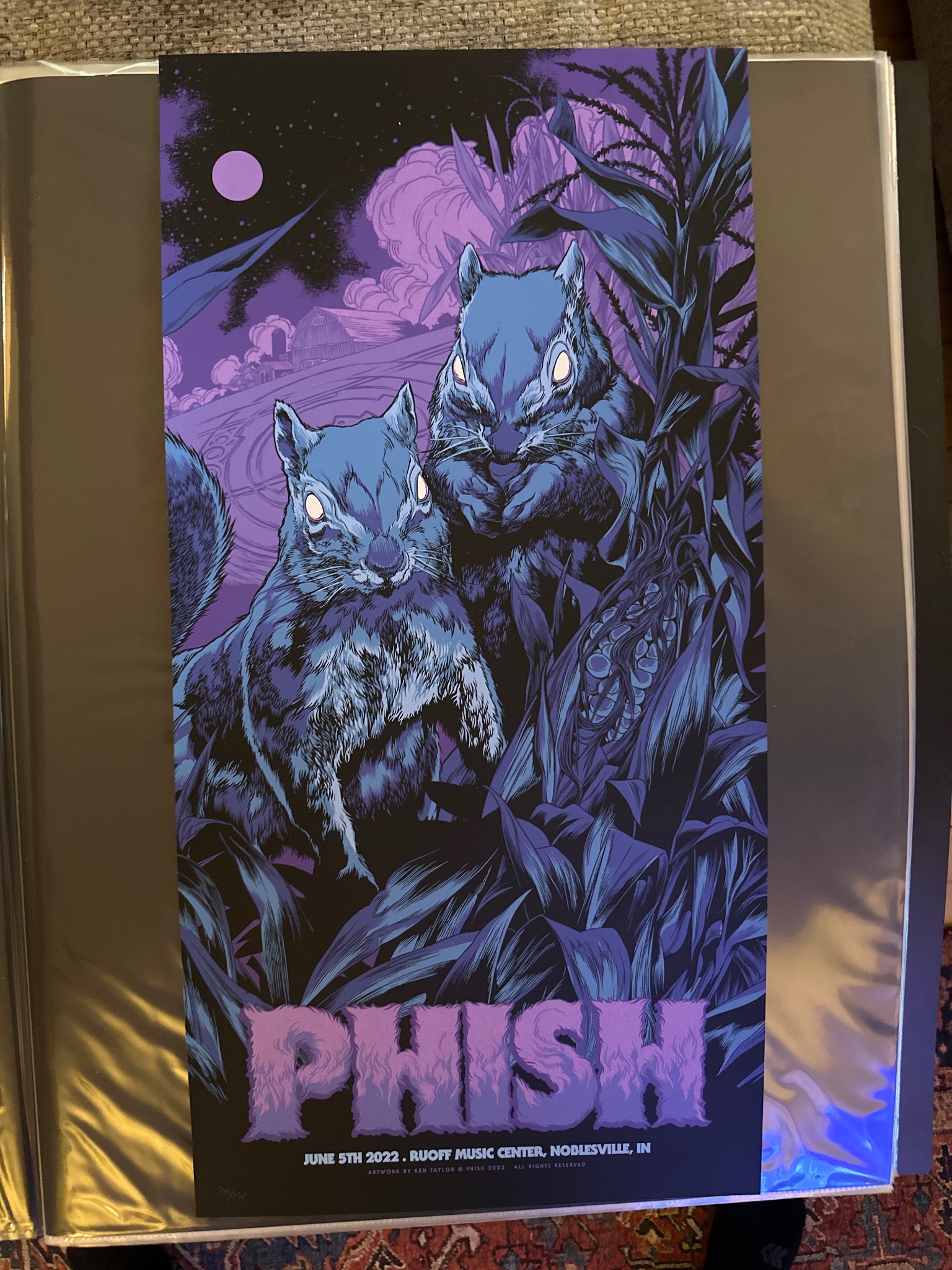 Phish poster by Ken Taylor