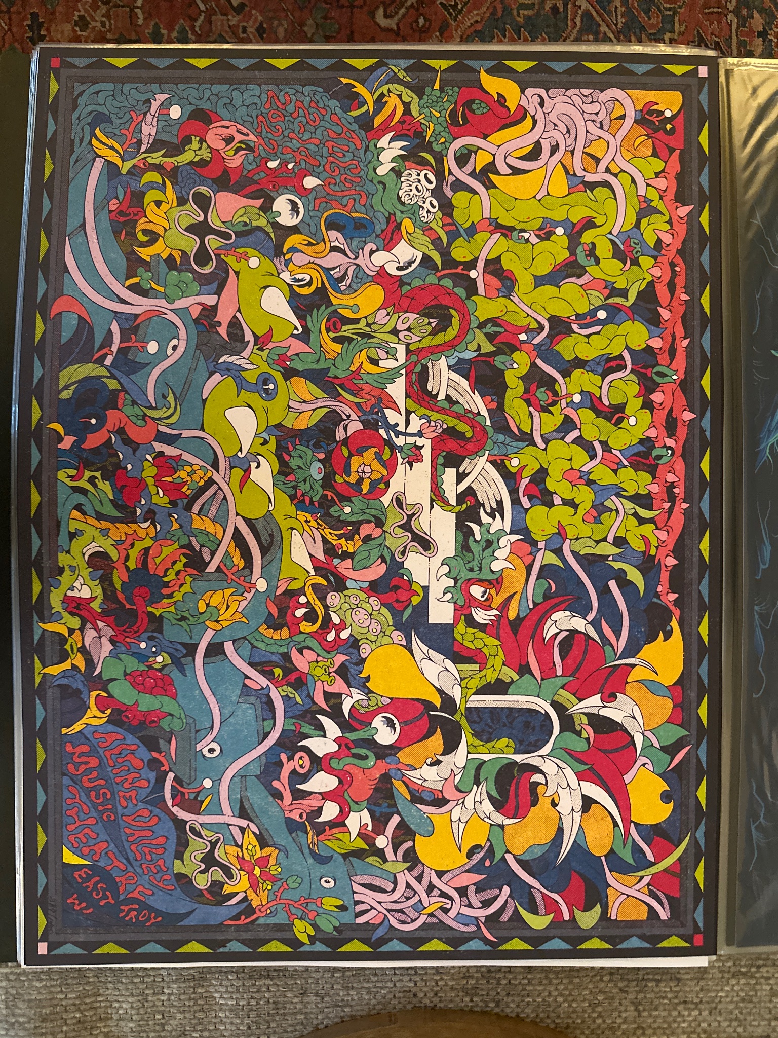 Phish poster by Tiffany Chin