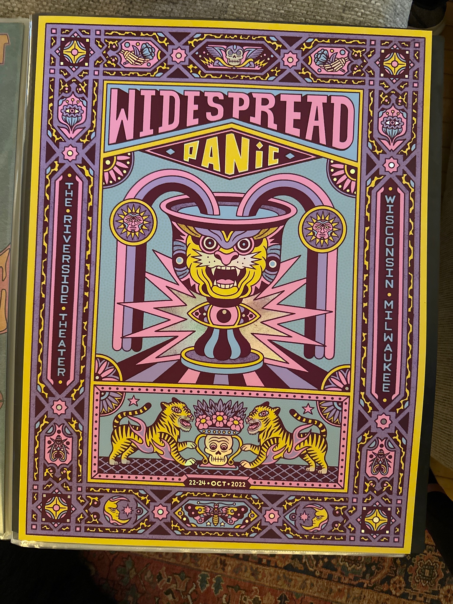 Widespread Panic poster by Bene Rohlmann
